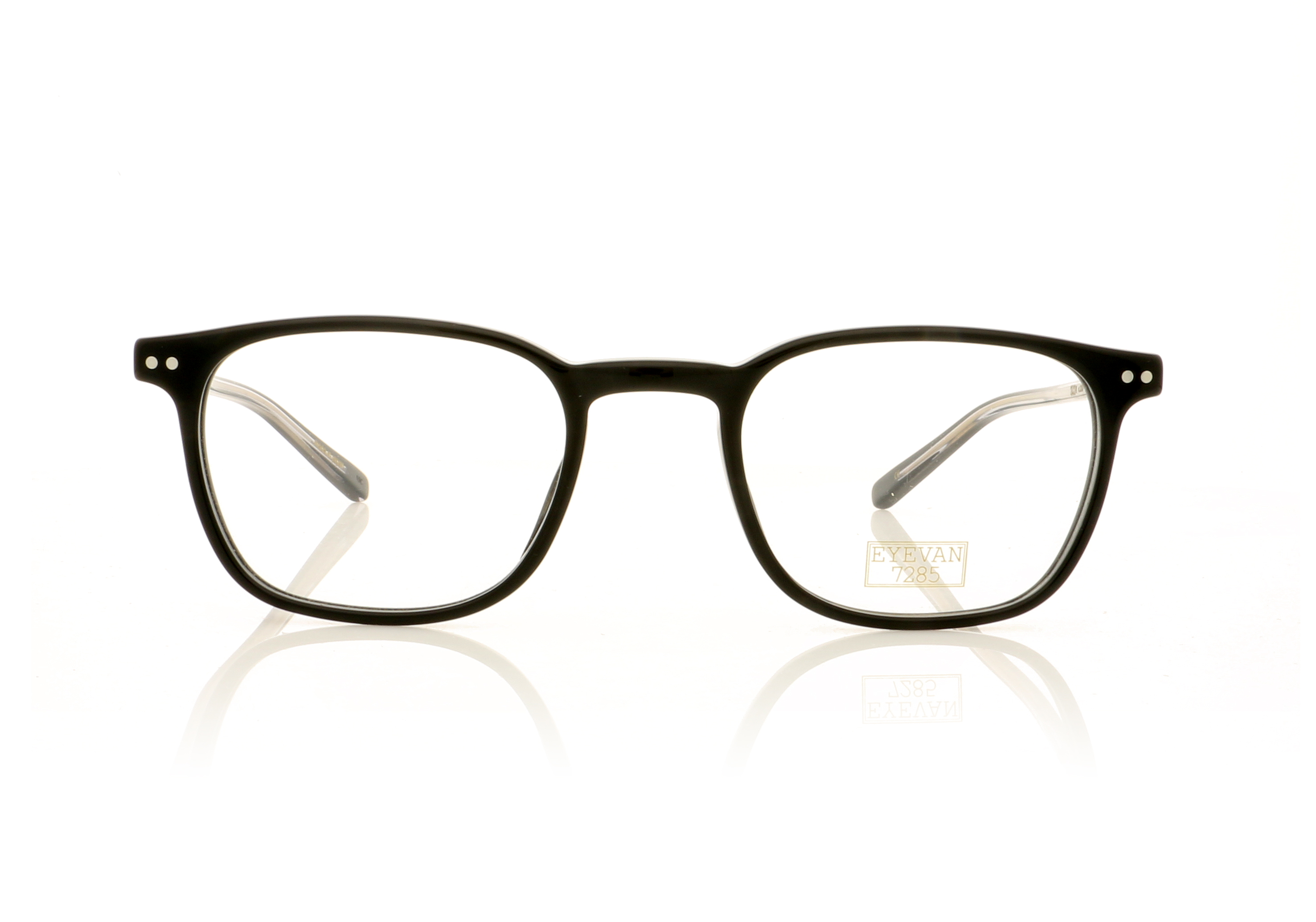 Eyevan 7285 323E Black 100 Glasses