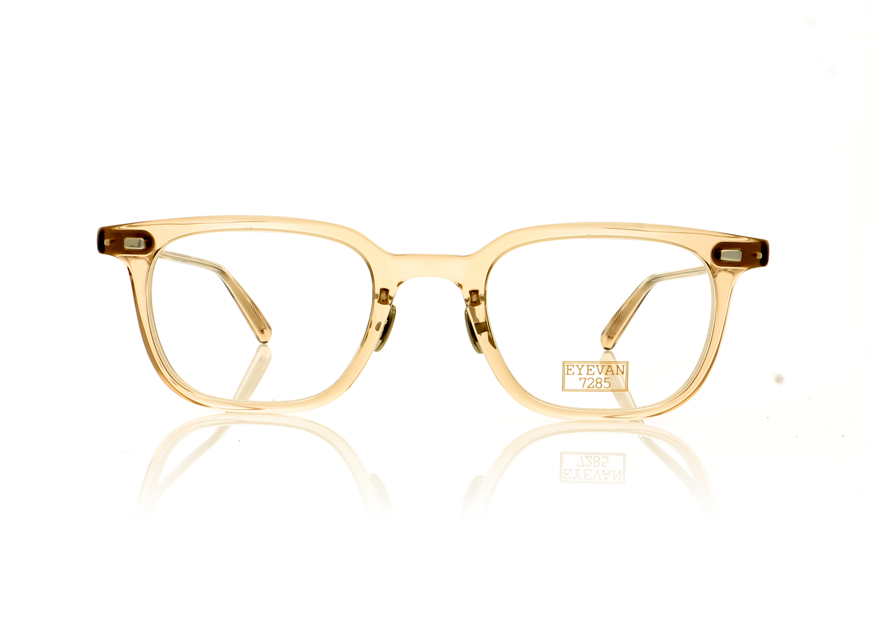 Eyevan 7285 EV328 328 Brown Crystal 340 Glasses