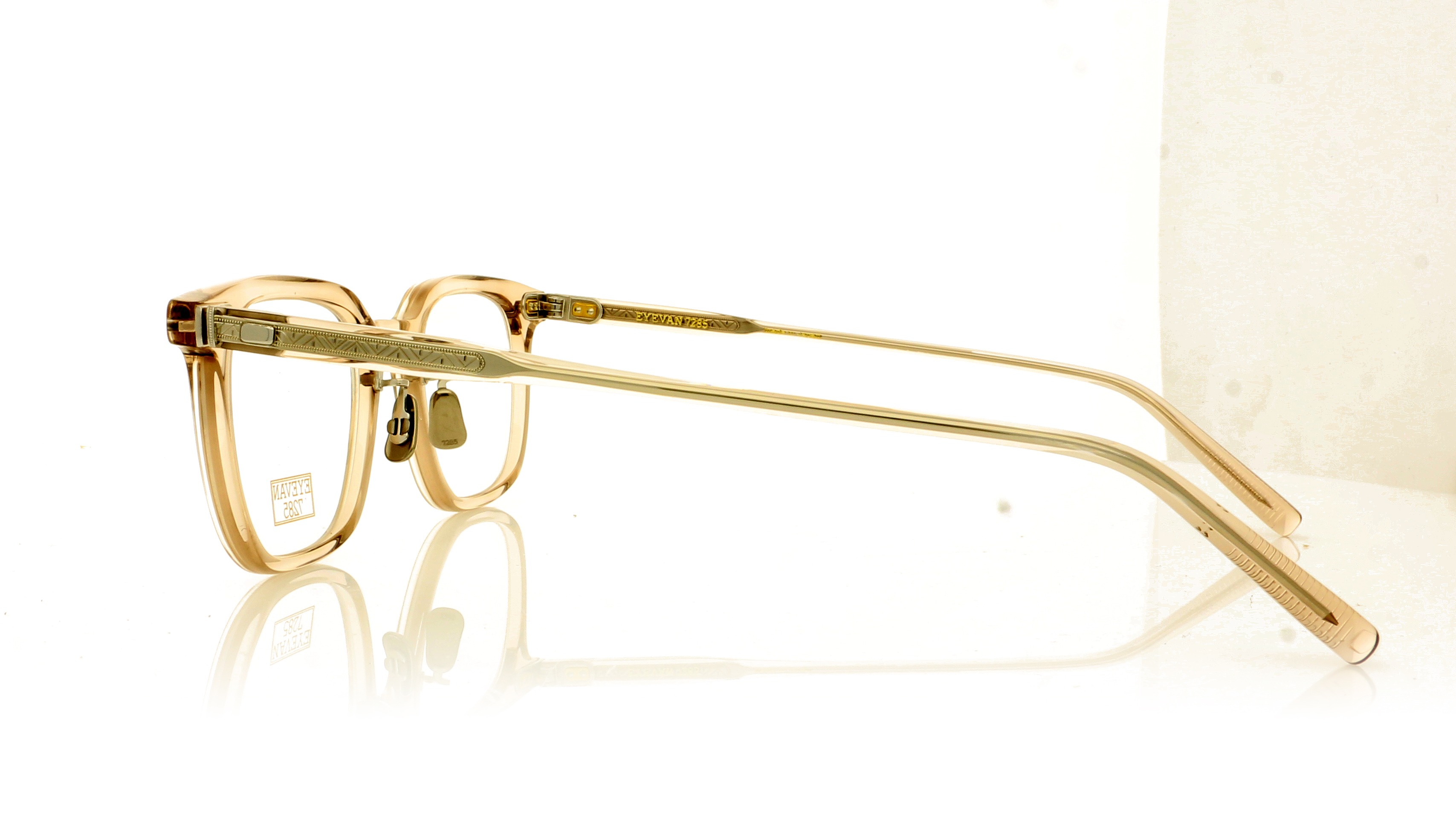 Eyevan 7285 EV328 328 Brown Crystal 340 Glasses