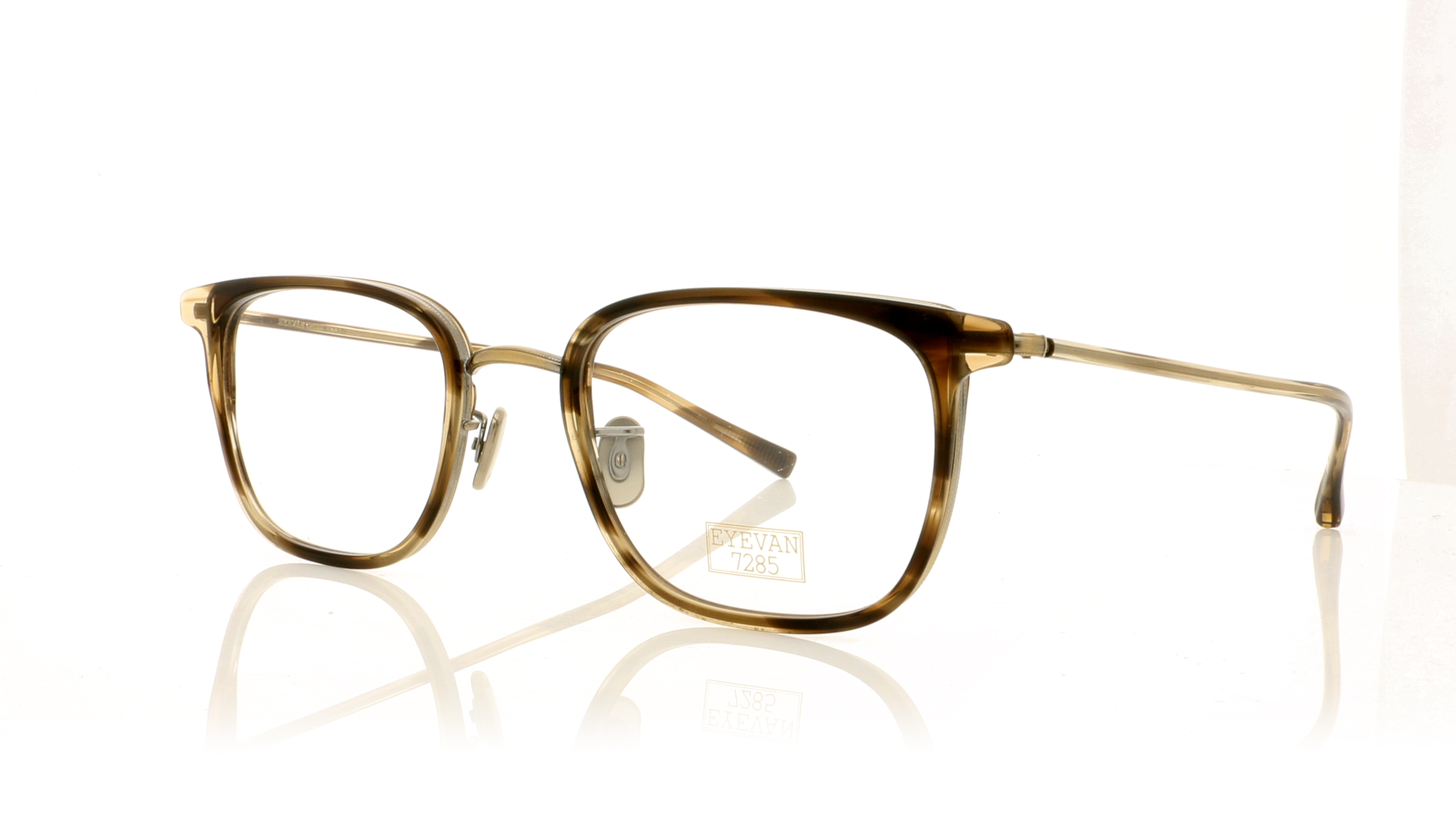 Eyevan 7285 563 Dark Brown Sasa/AG 3322 Glasses