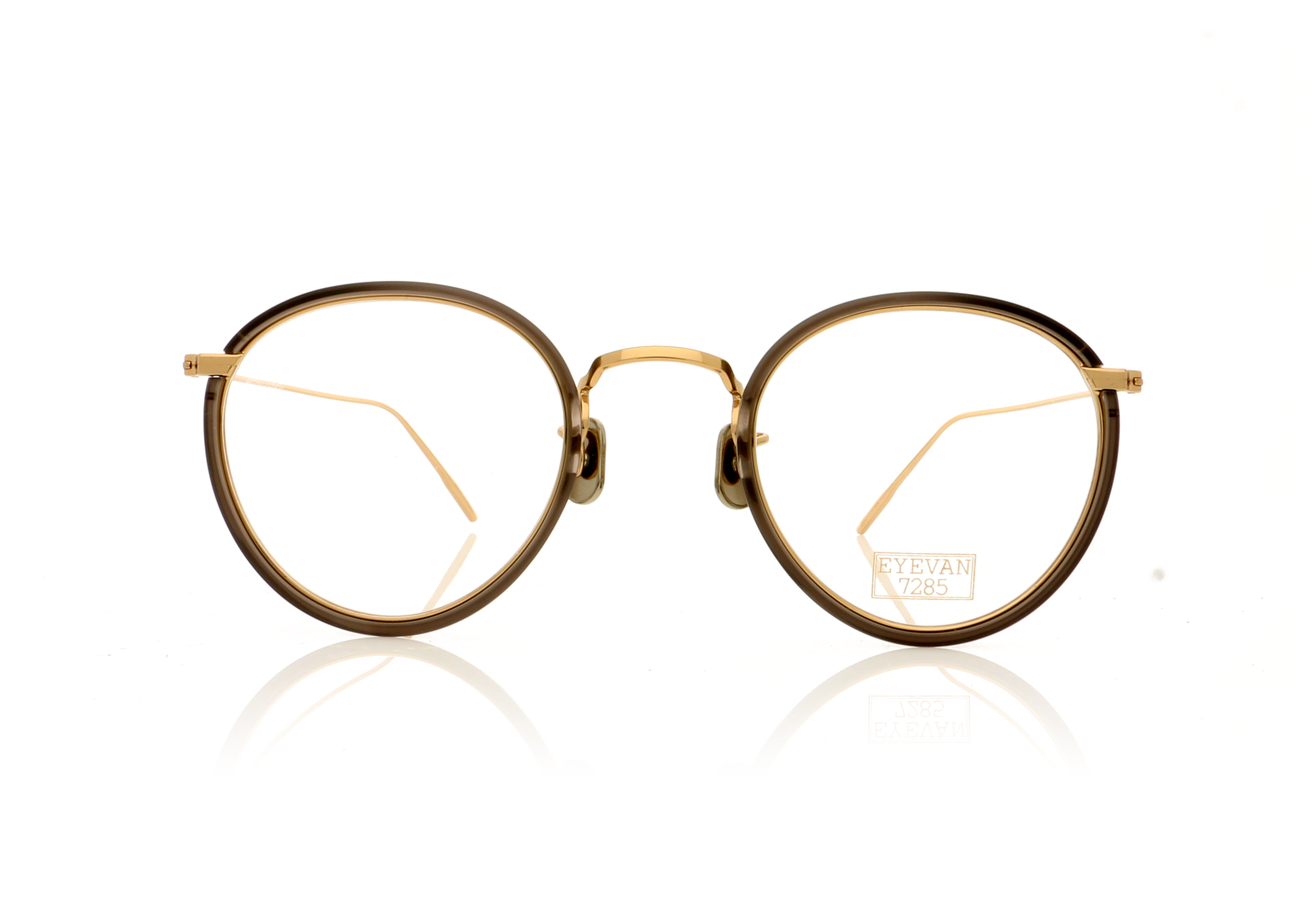 Eyevan 7285 EV717E 717E Grey/Gold 103900 Glasses