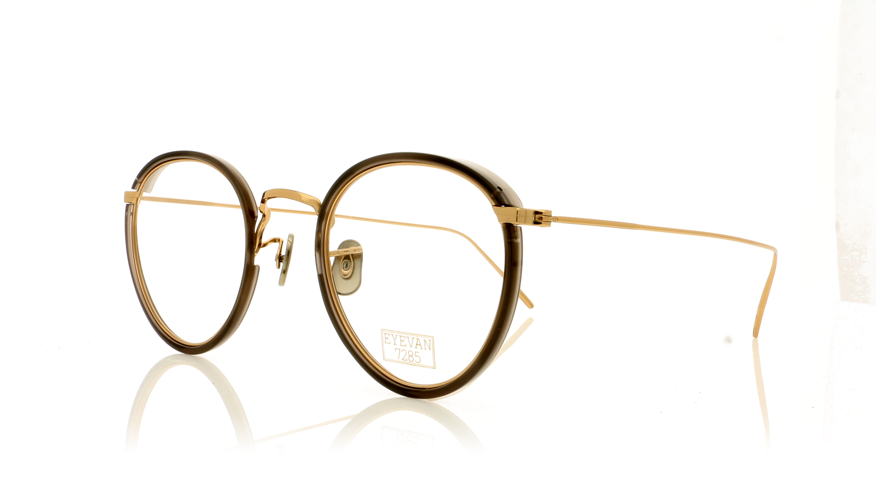 Eyevan 7285 EV717E 717E Grey/Gold 103900 Glasses