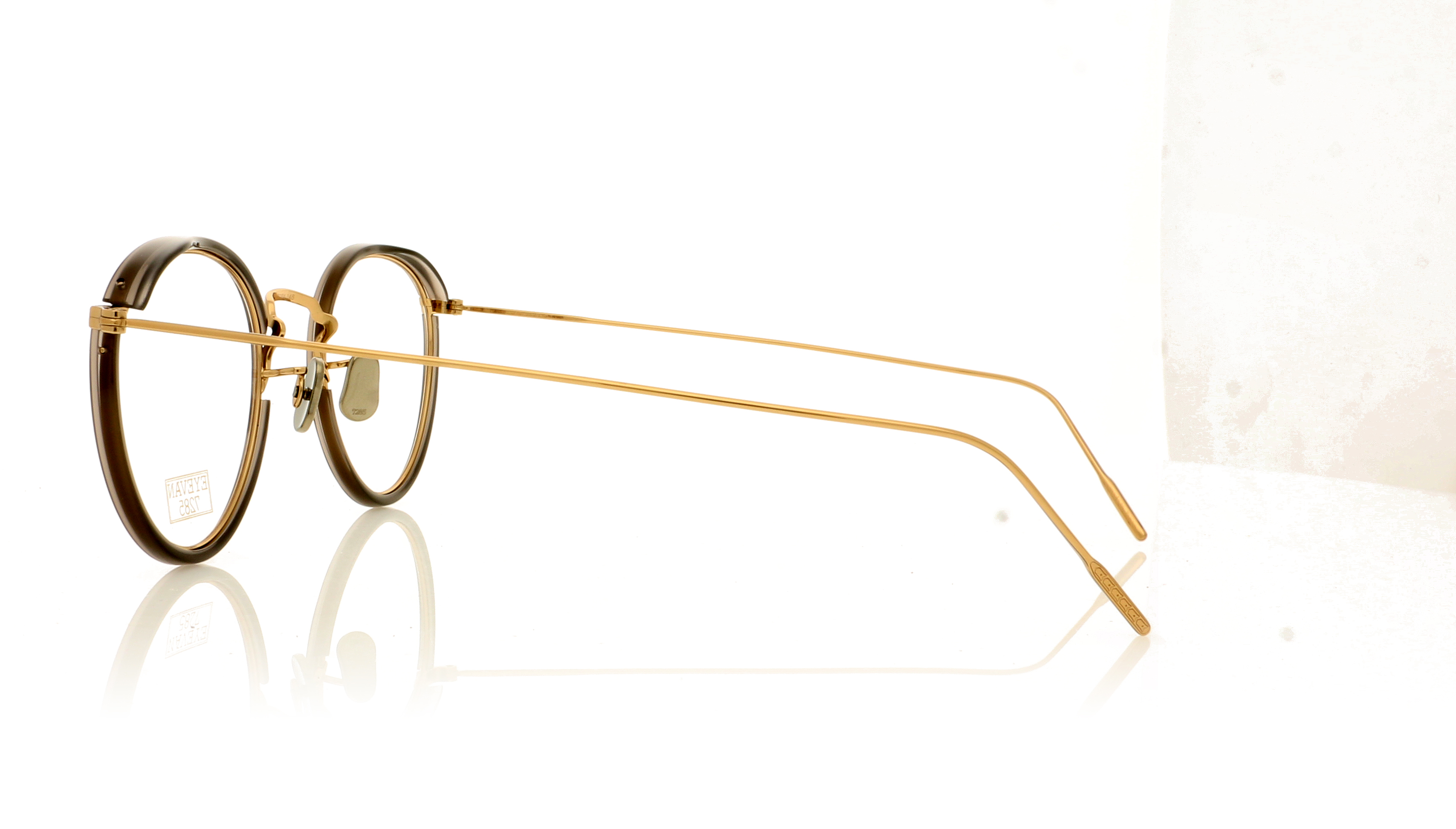 Eyevan 7285 EV717E 717E Grey/Gold 103900 Glasses