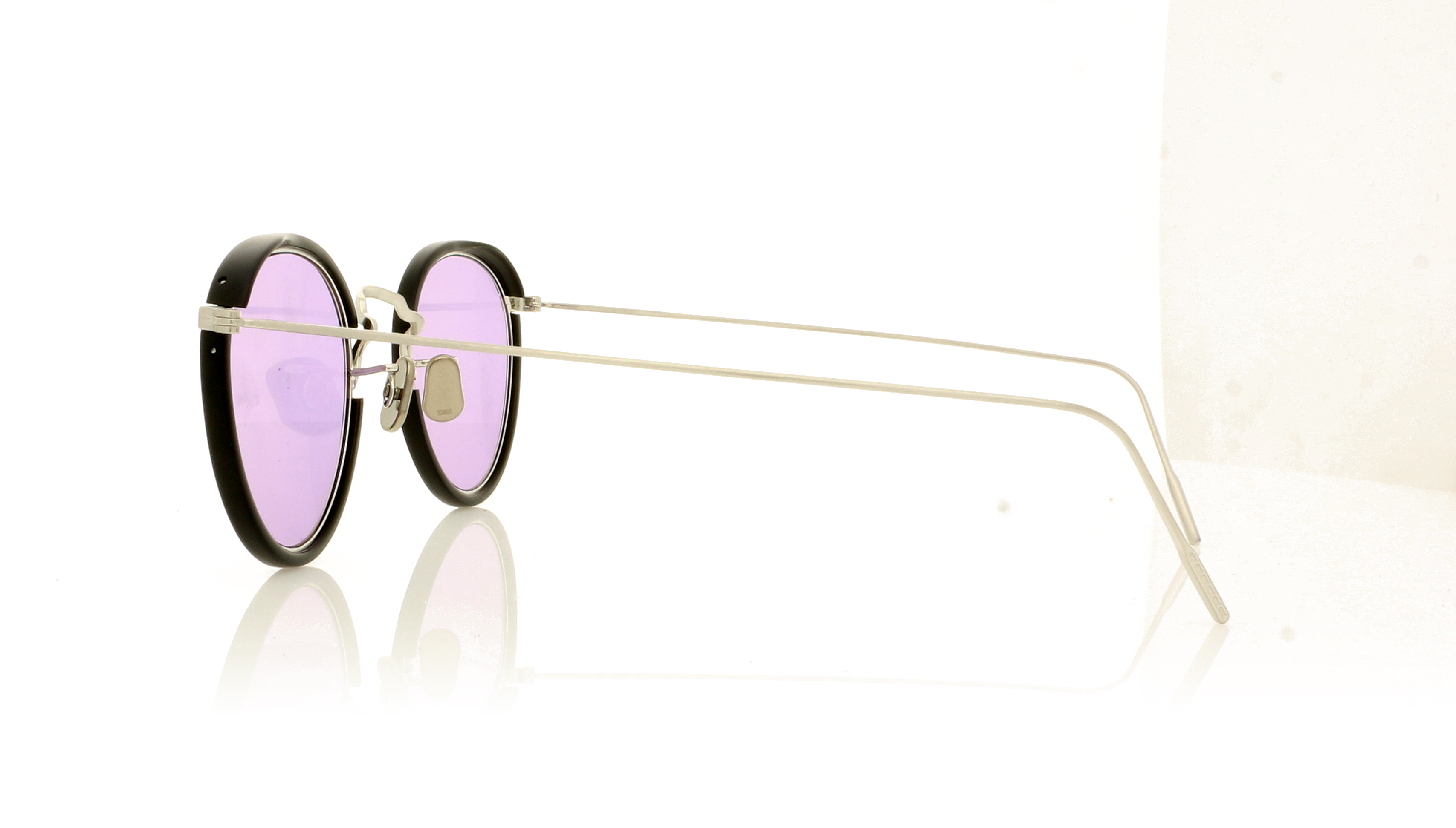 Eyevan 7285 EV717E-2 717E Black/Silver 1122 Sunglasses