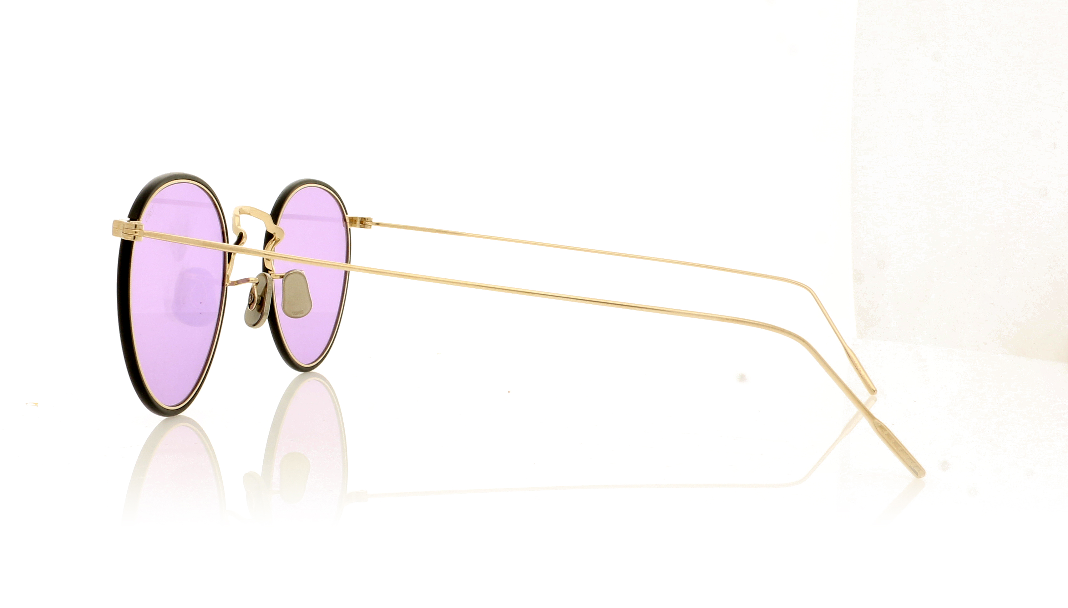 Eyevan 7285 717W Black/Silver 1260PUR Sunglasses