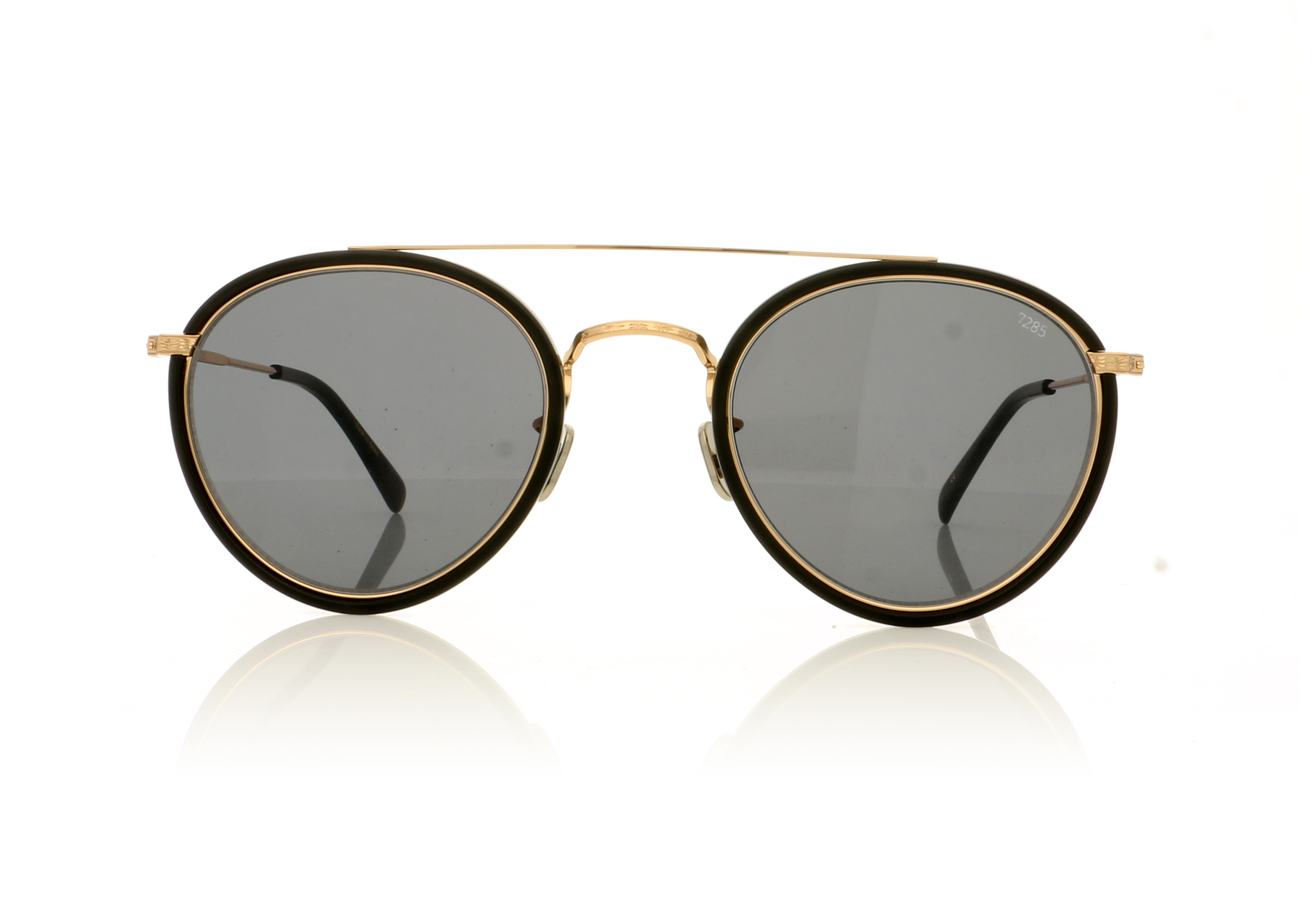 Eyevan 7285 EV762 762 Black/Gold 112900 Sunglasses