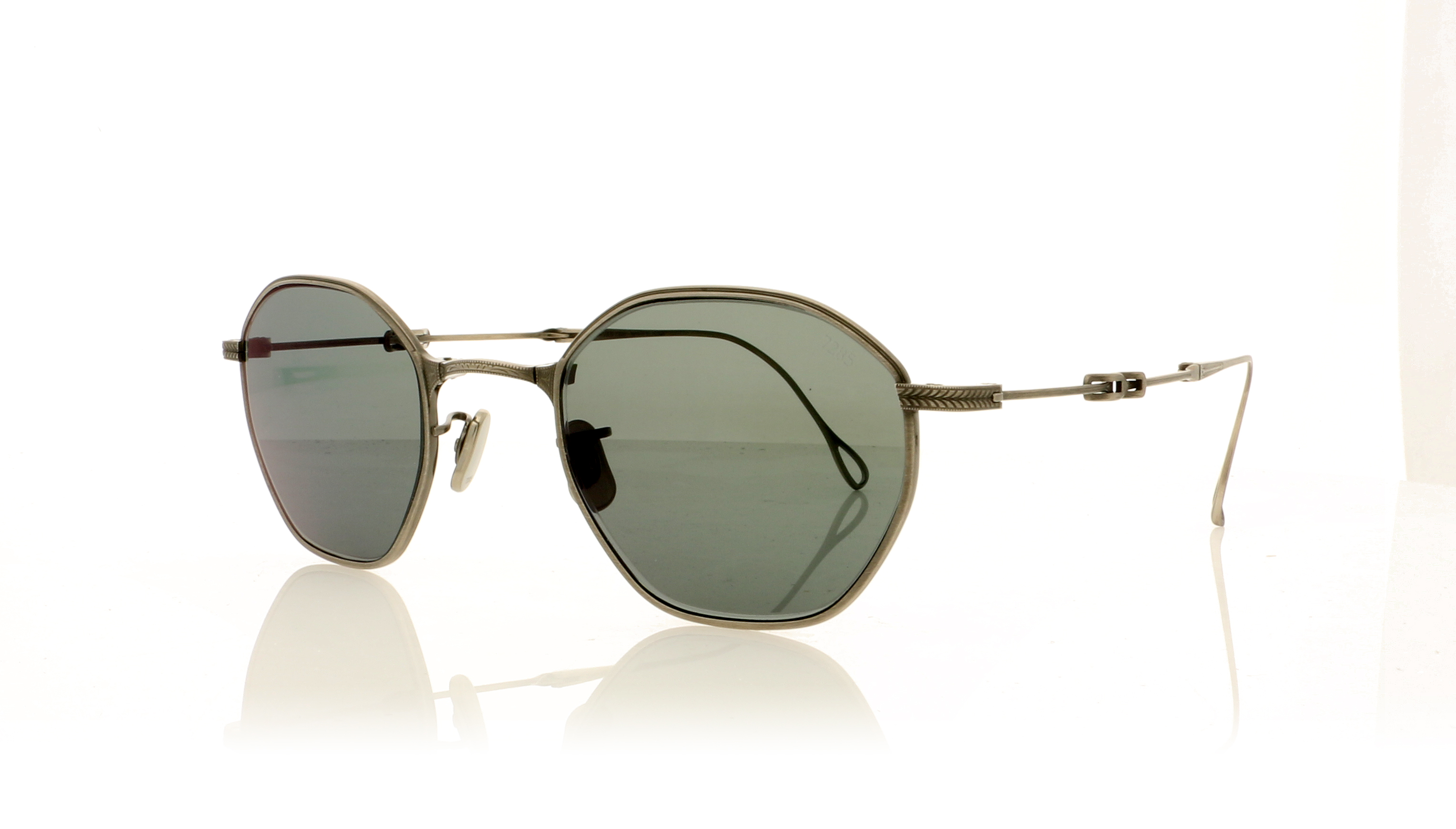 Eyevan 7285 803 Grey Silver/ Grey Lenses 801-G S. BK PL Sunglasses