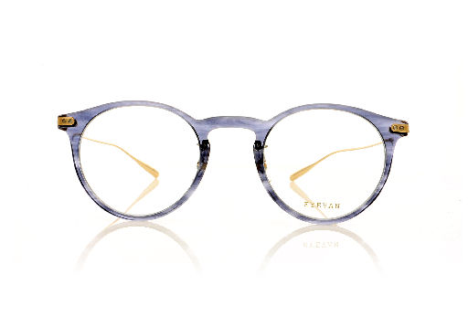 Picture of Eyevan 7285 Bliss DSEA Transparent Grey Blue Glasses