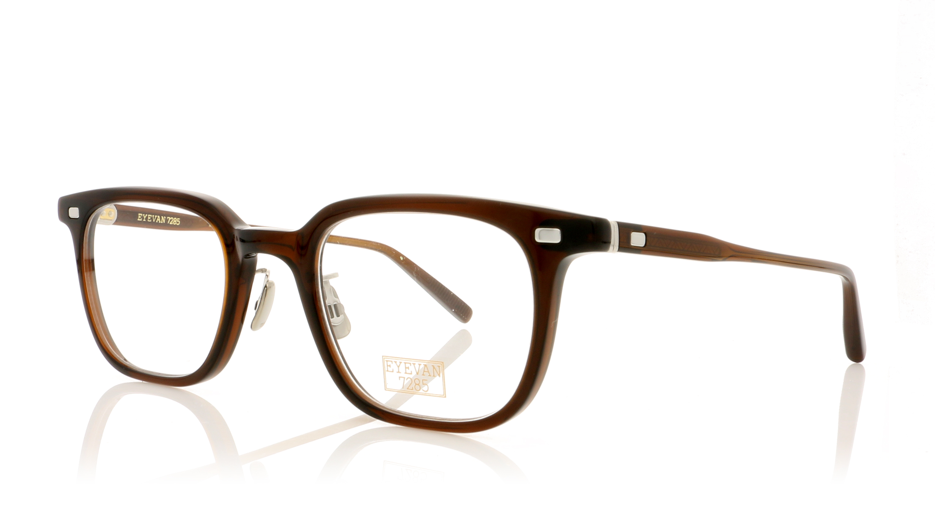 Eyevan 7285 EV328 Brown C309 Glasses