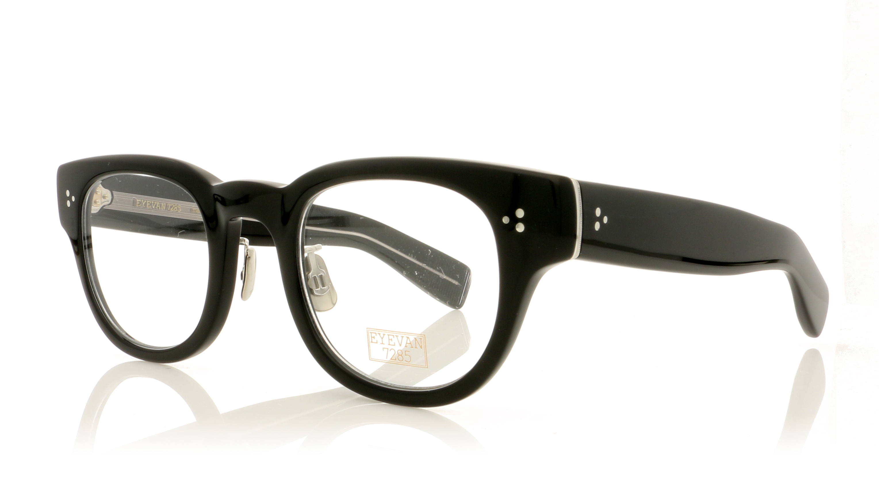 Eyevan 7285 EV329 Black C100 Glasses