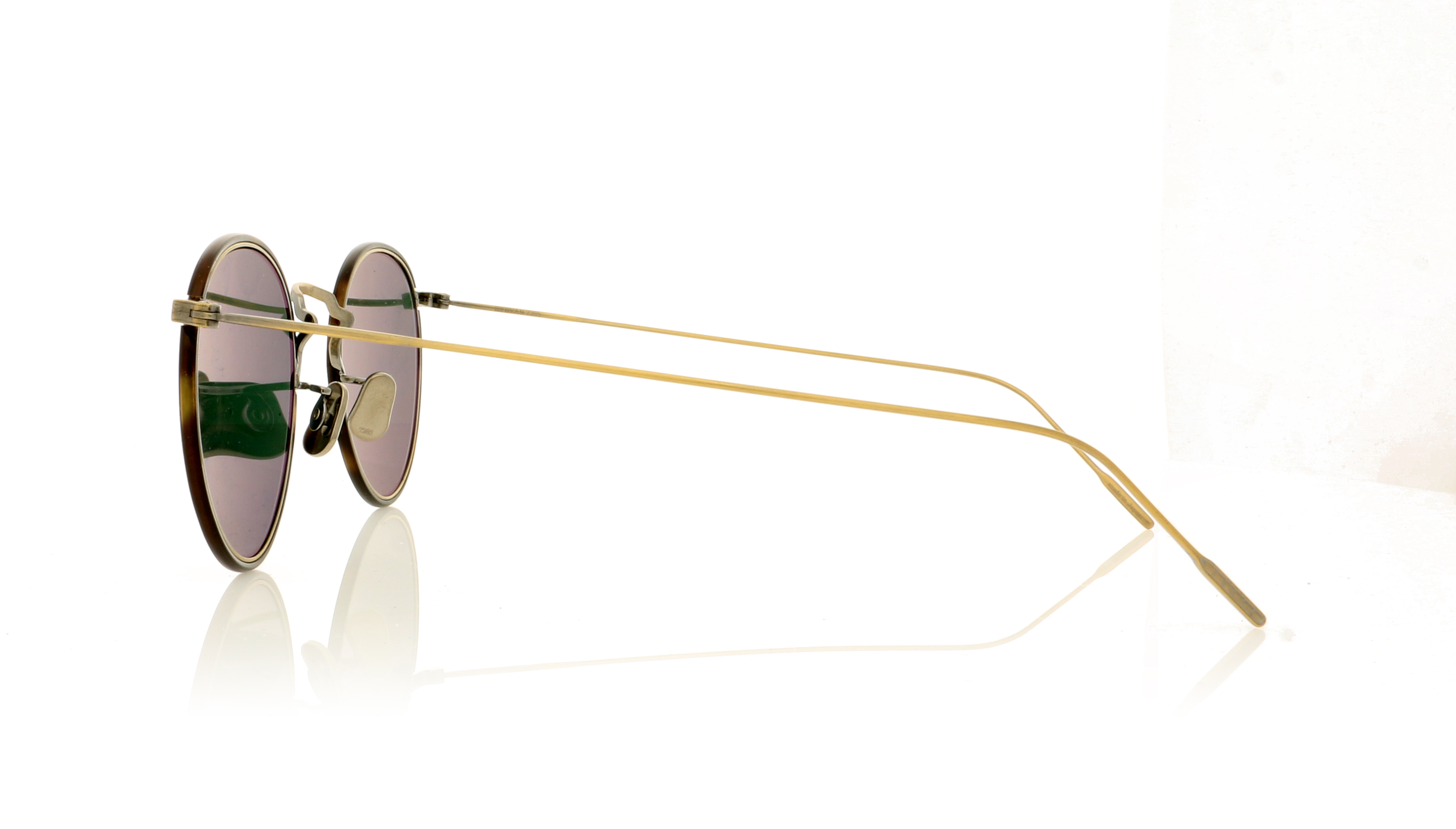 Eyevan 7285 EV717W Tortoise/Gold W3010 Sunglasses