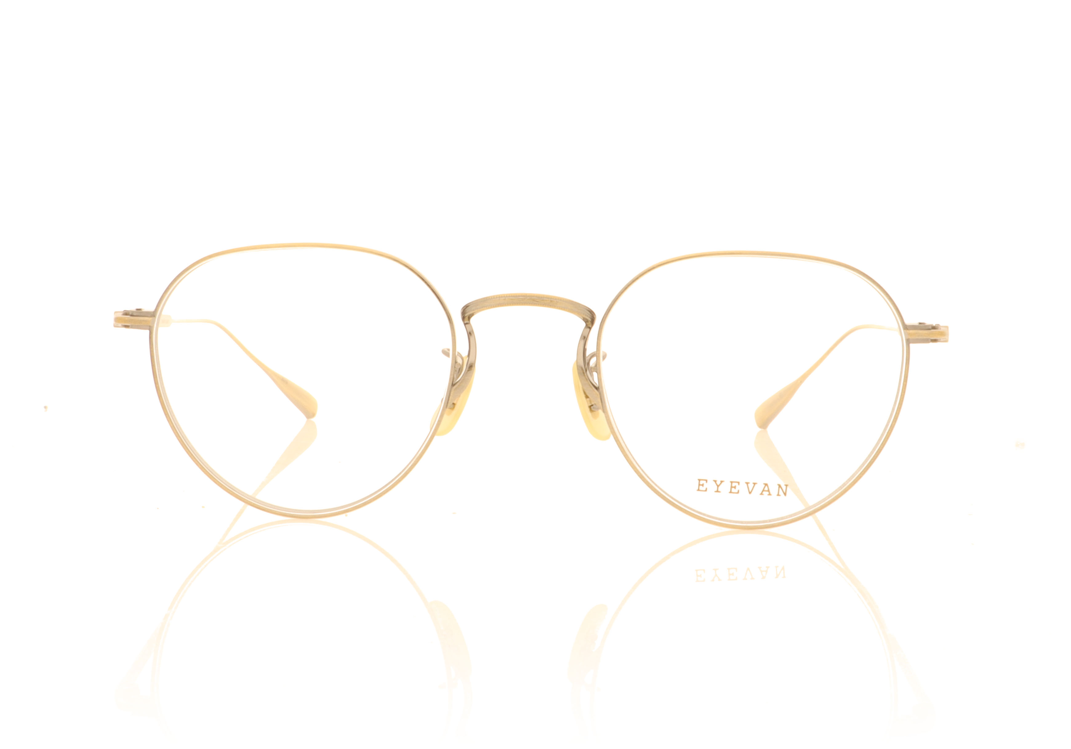 Eyevan 7285 Fairway Gold AG Glasses