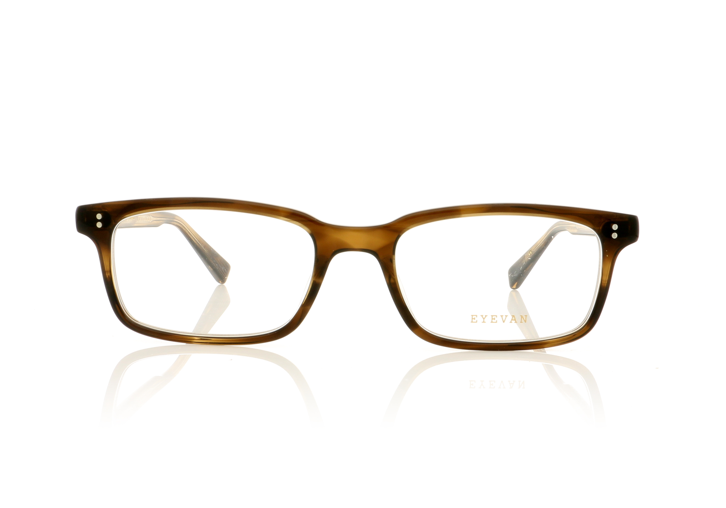 Eyevan 7285 Frey-E Brown COLB Glasses