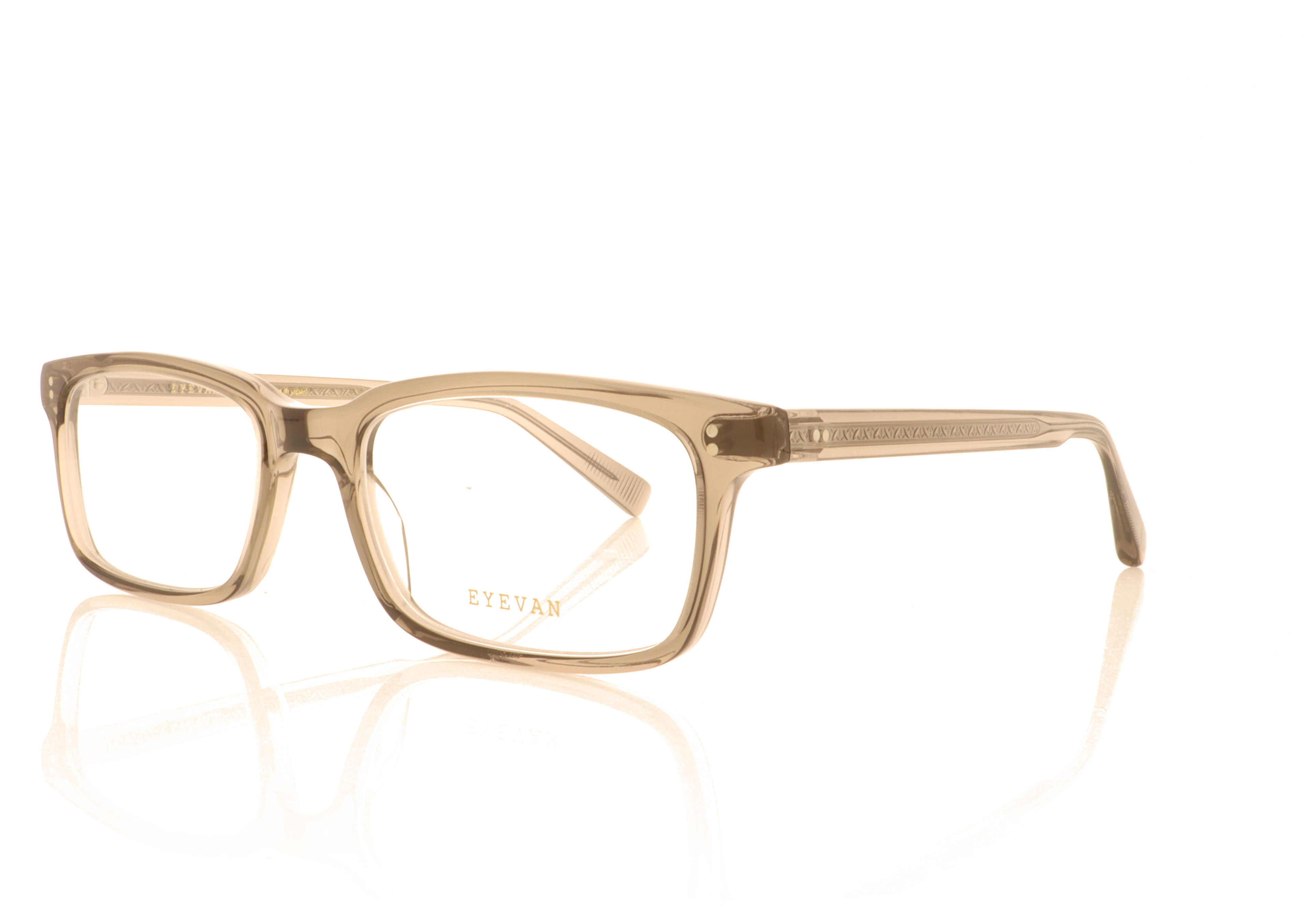 Eyevan 7285 Frey-E Smoked Grey SMK Glasses
