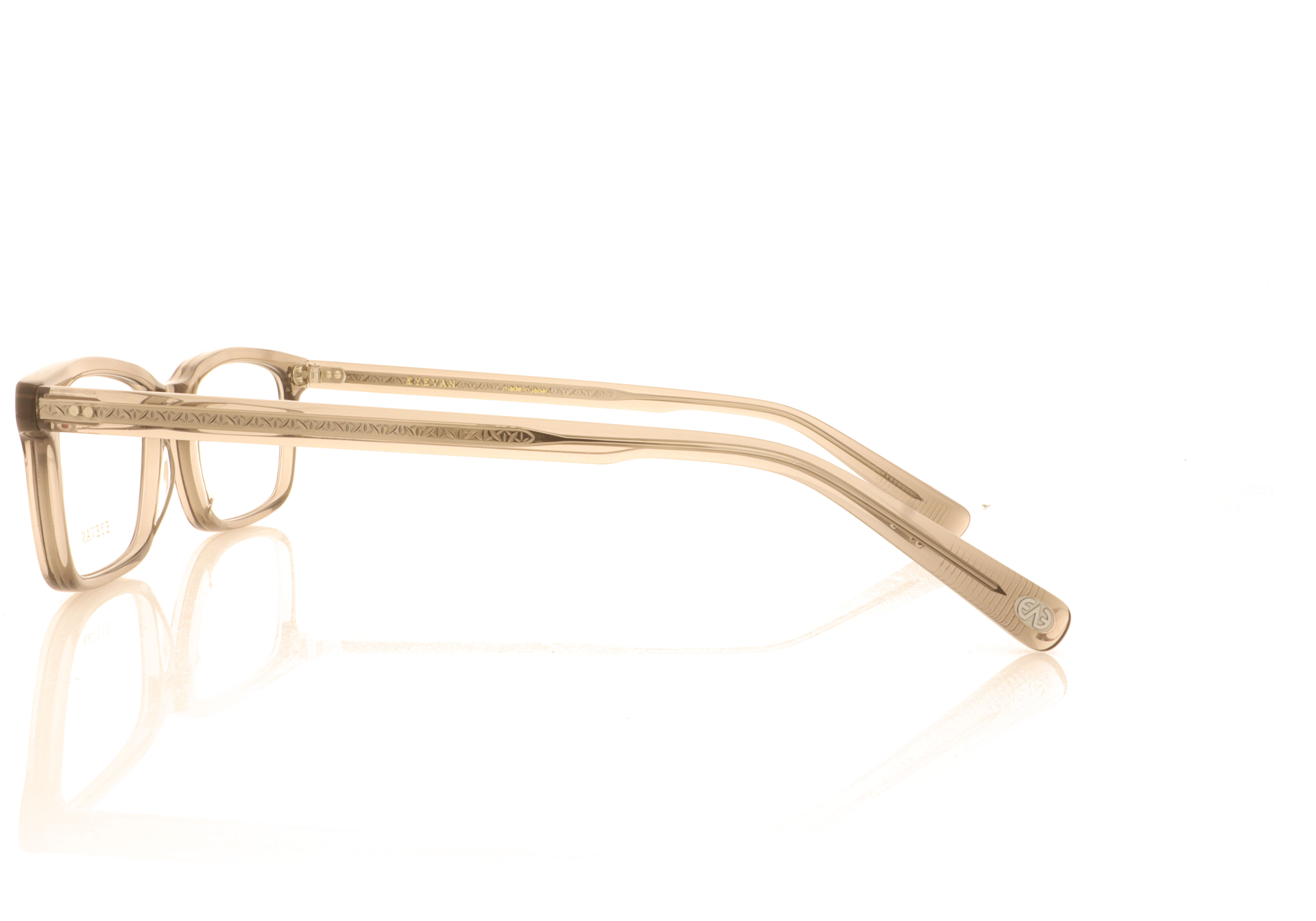 Eyevan 7285 Frey-E Smoked Grey SMK Glasses