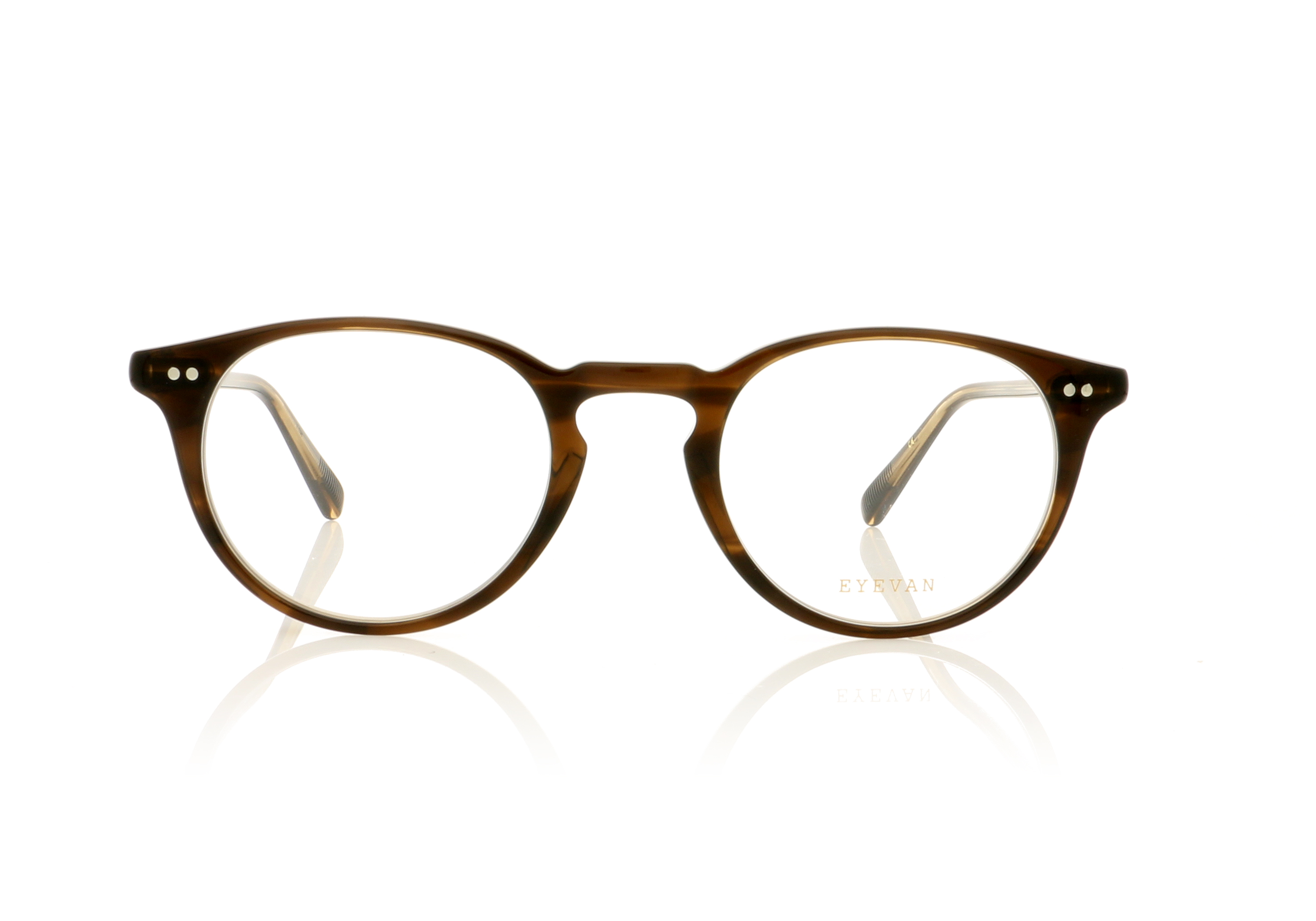 Eyevan 7285 Loewy-E Brown COLB Glasses