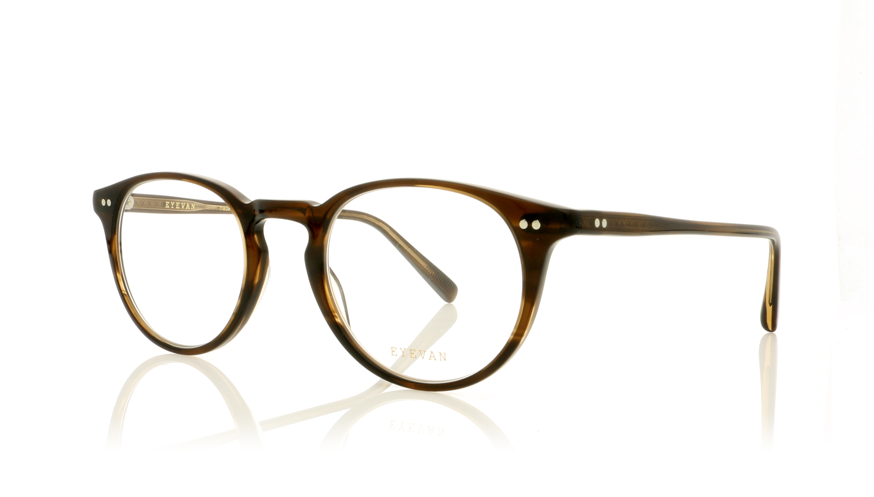 Eyevan 7285 Loewy-E Brown COLB Glasses