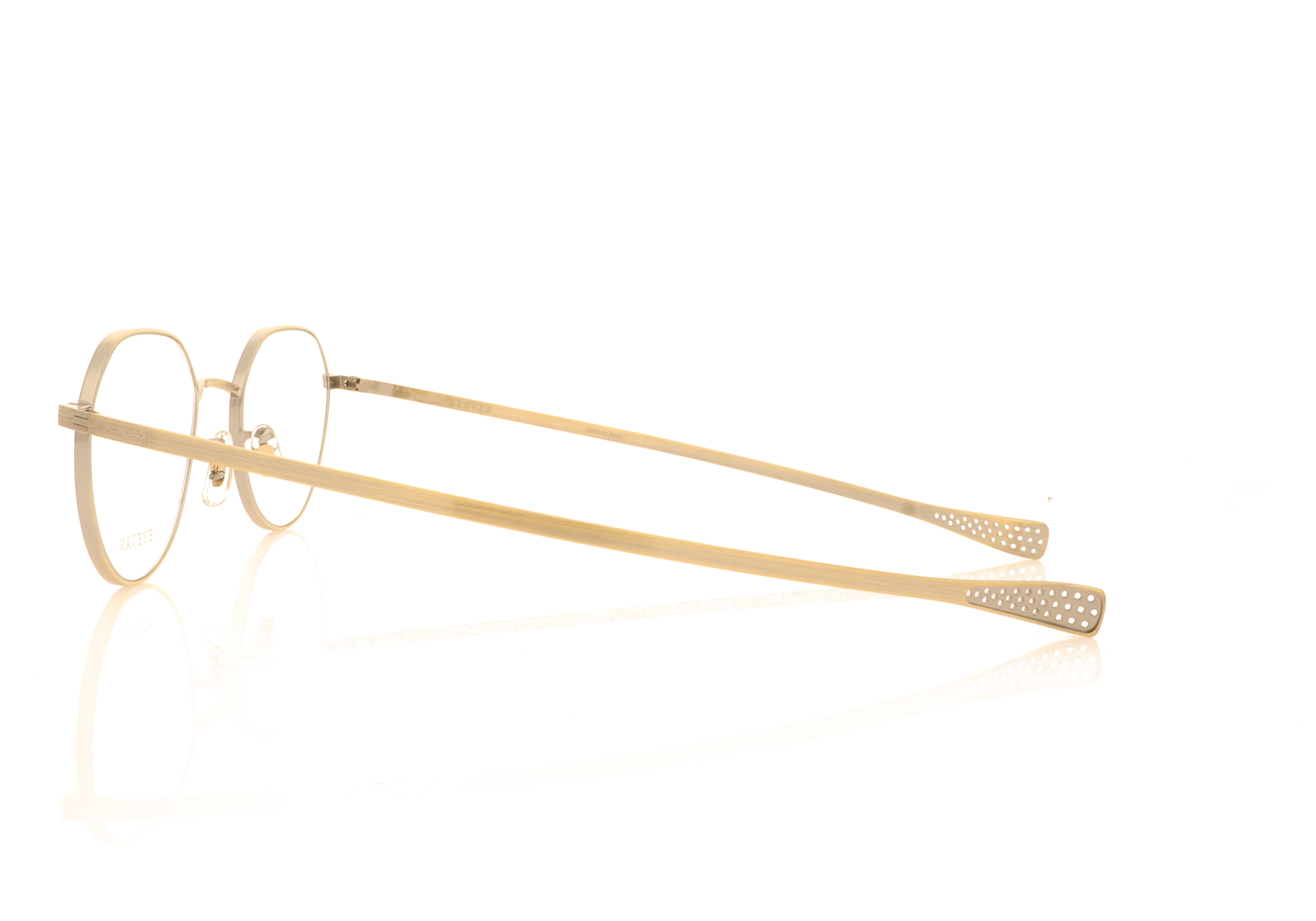 Eyevan 7285 Marshall Gold AG Glasses