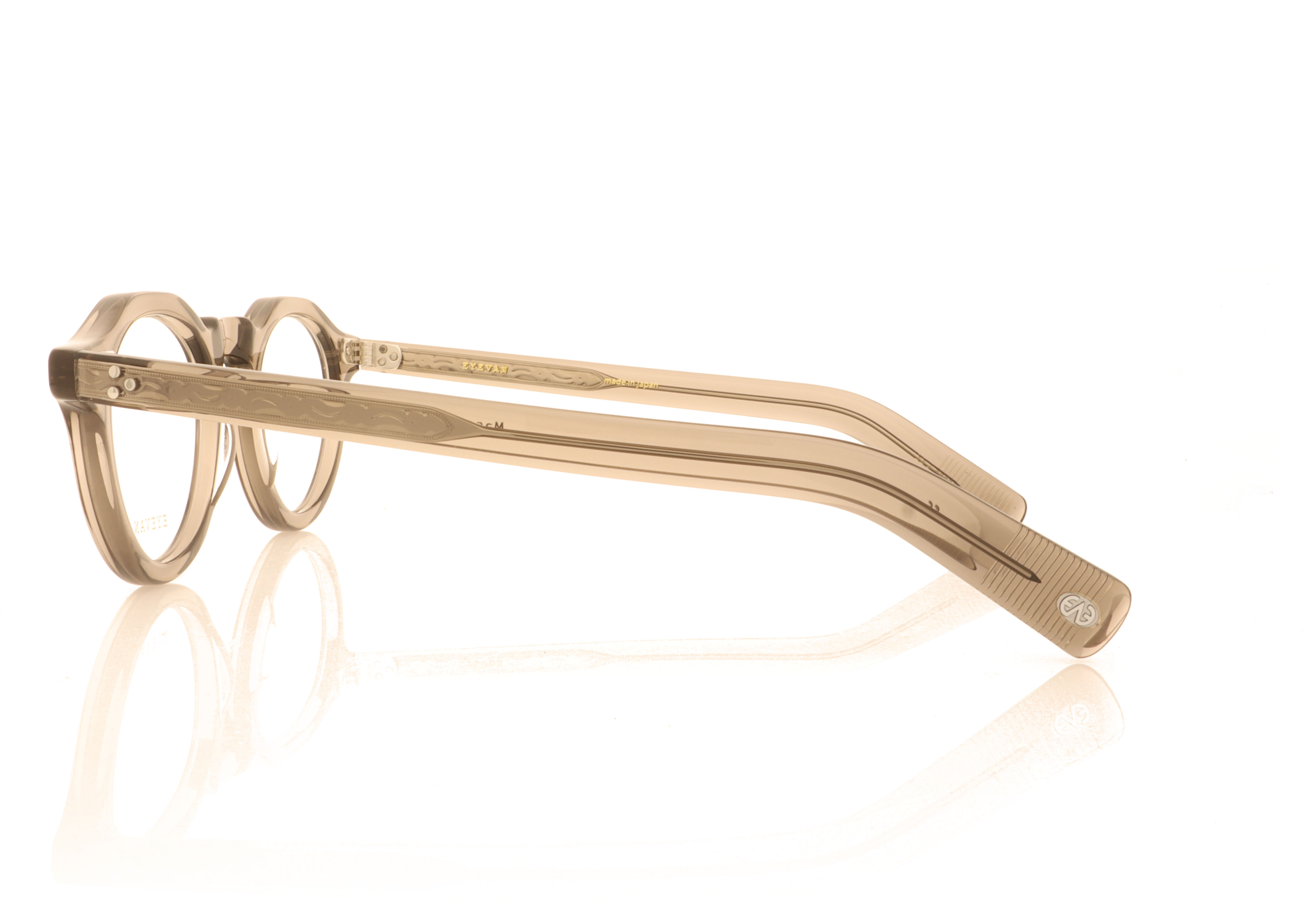 Eyevan 7285 Mason-E Smoked Grey SMK Glasses