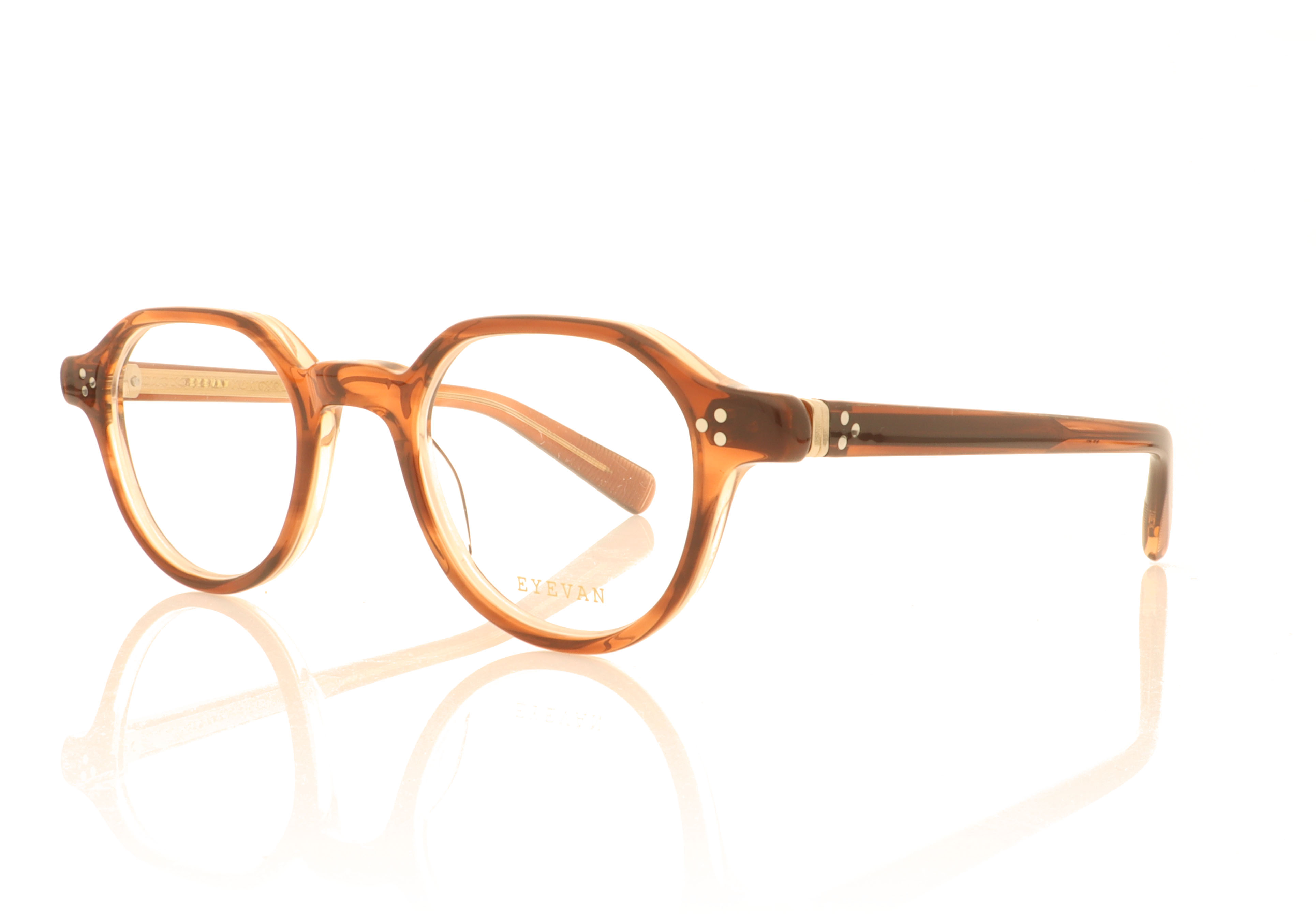 Eyevan 7285 Ramsey Brown WLT Glasses