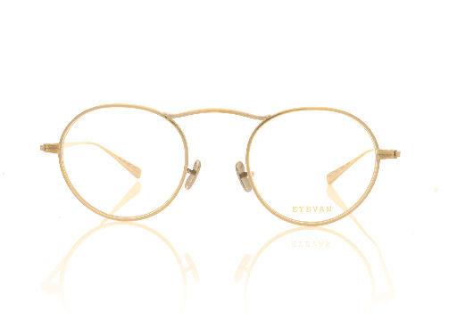Picture of Eyevan 7285 Safari AG Gold Glasses