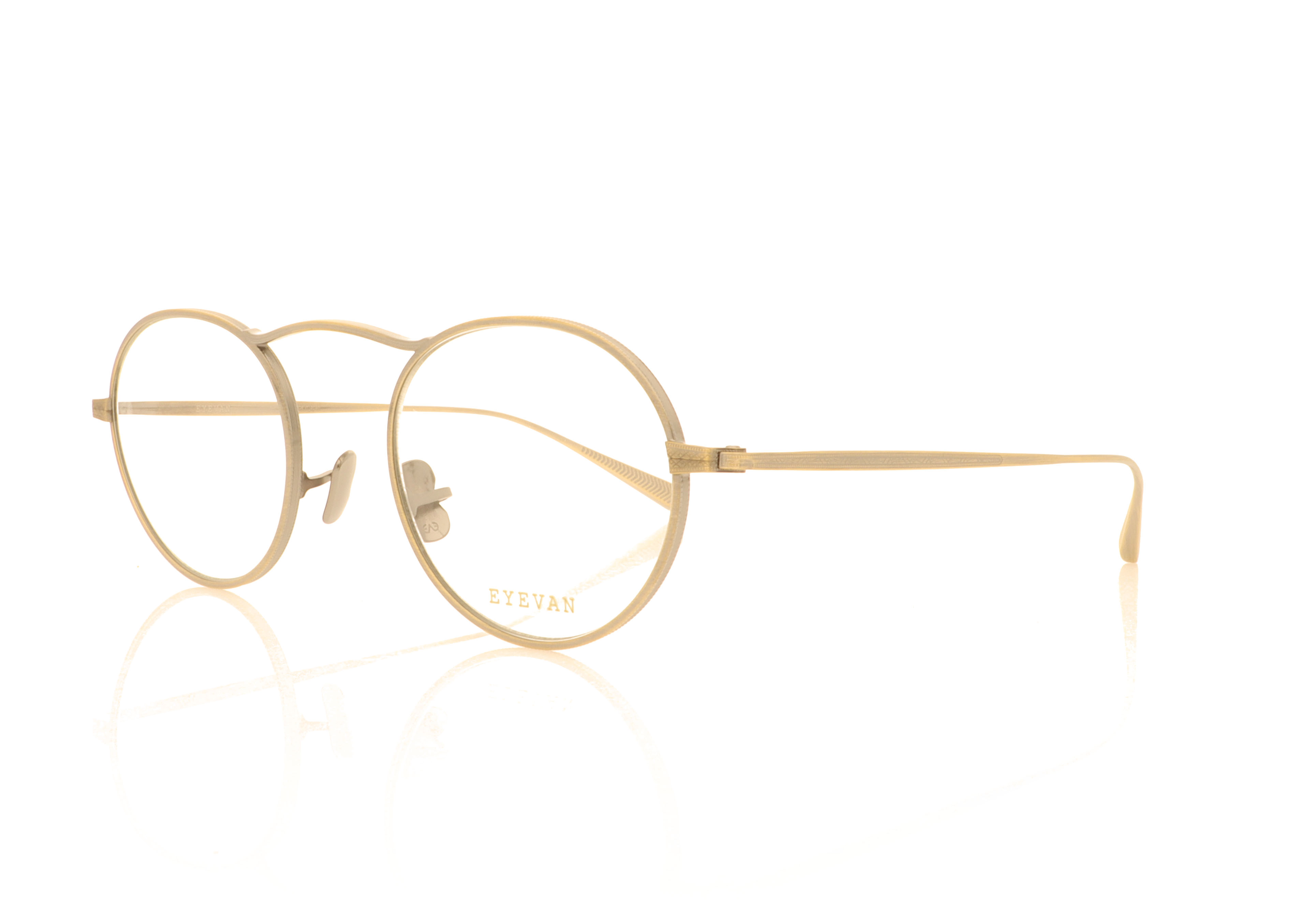 Eyevan 7285 Safari Gold AG Glasses