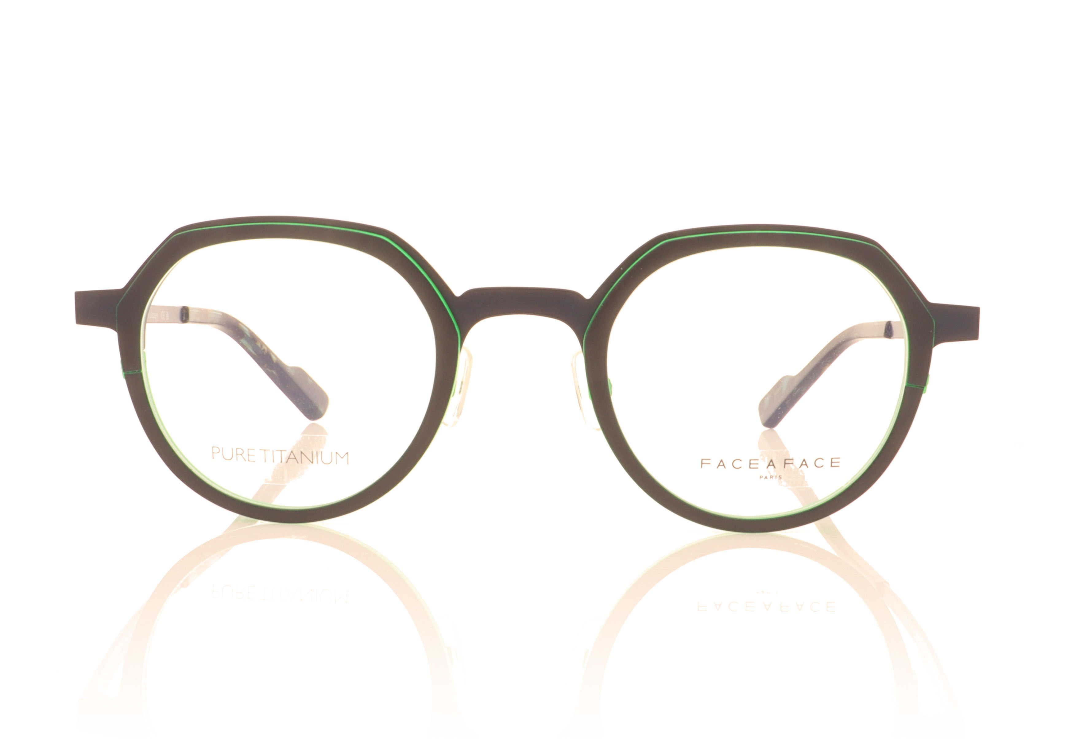 Face à Face Neon Black/Green 1/9025 Glasses