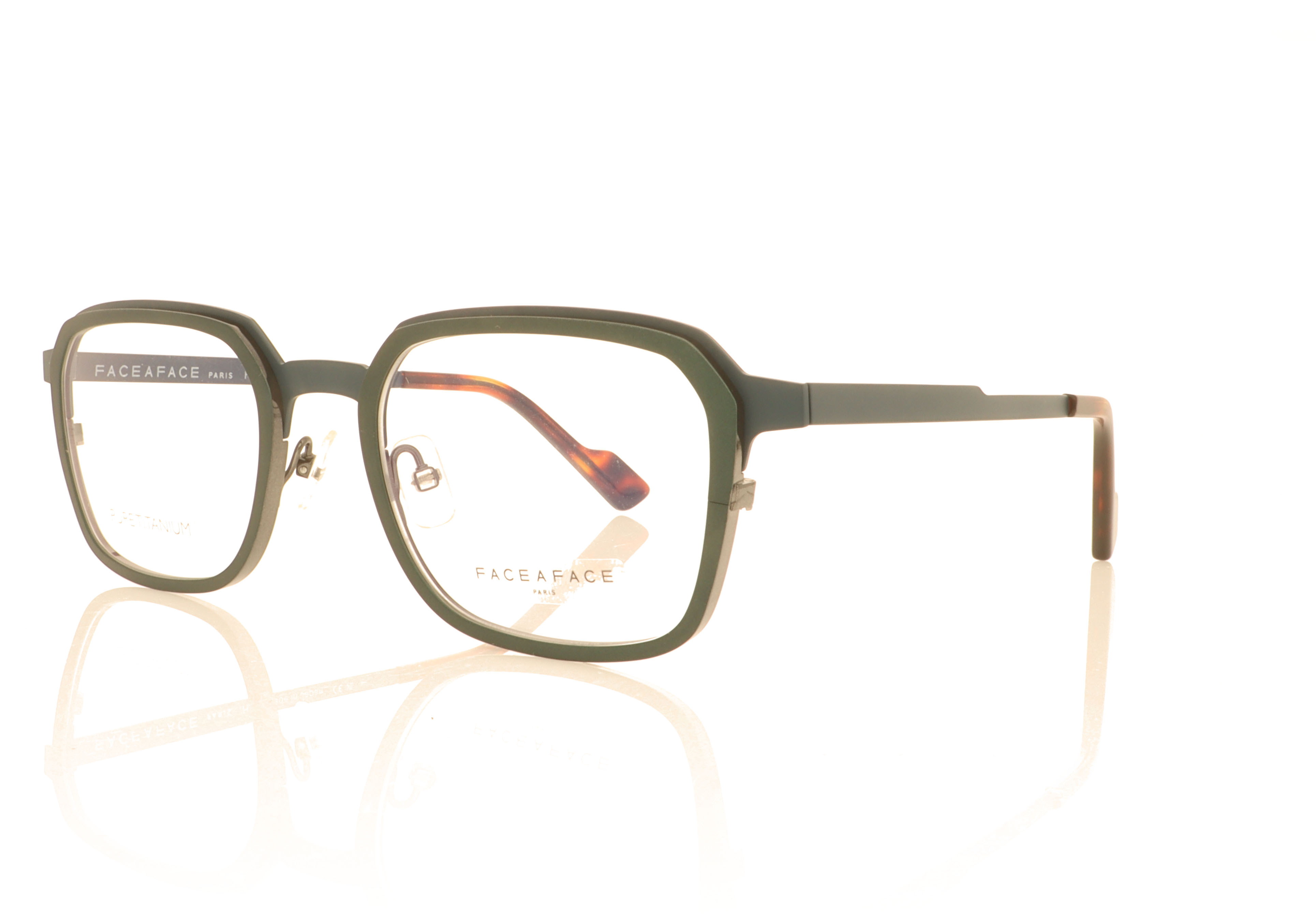 Face à Face Neon Green Black 3 907 Glasses