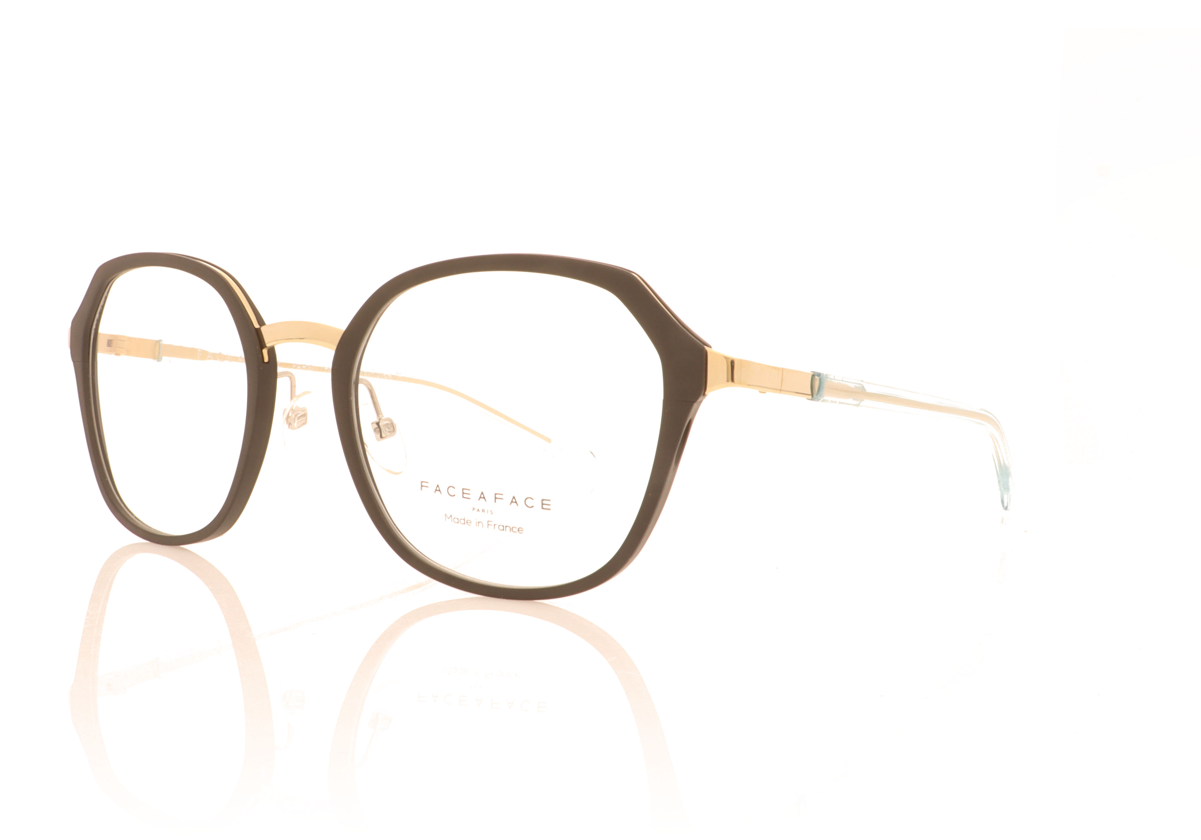 Face à Face FFJackie1 Jackie Black/Gold 1/TM01 Glasses