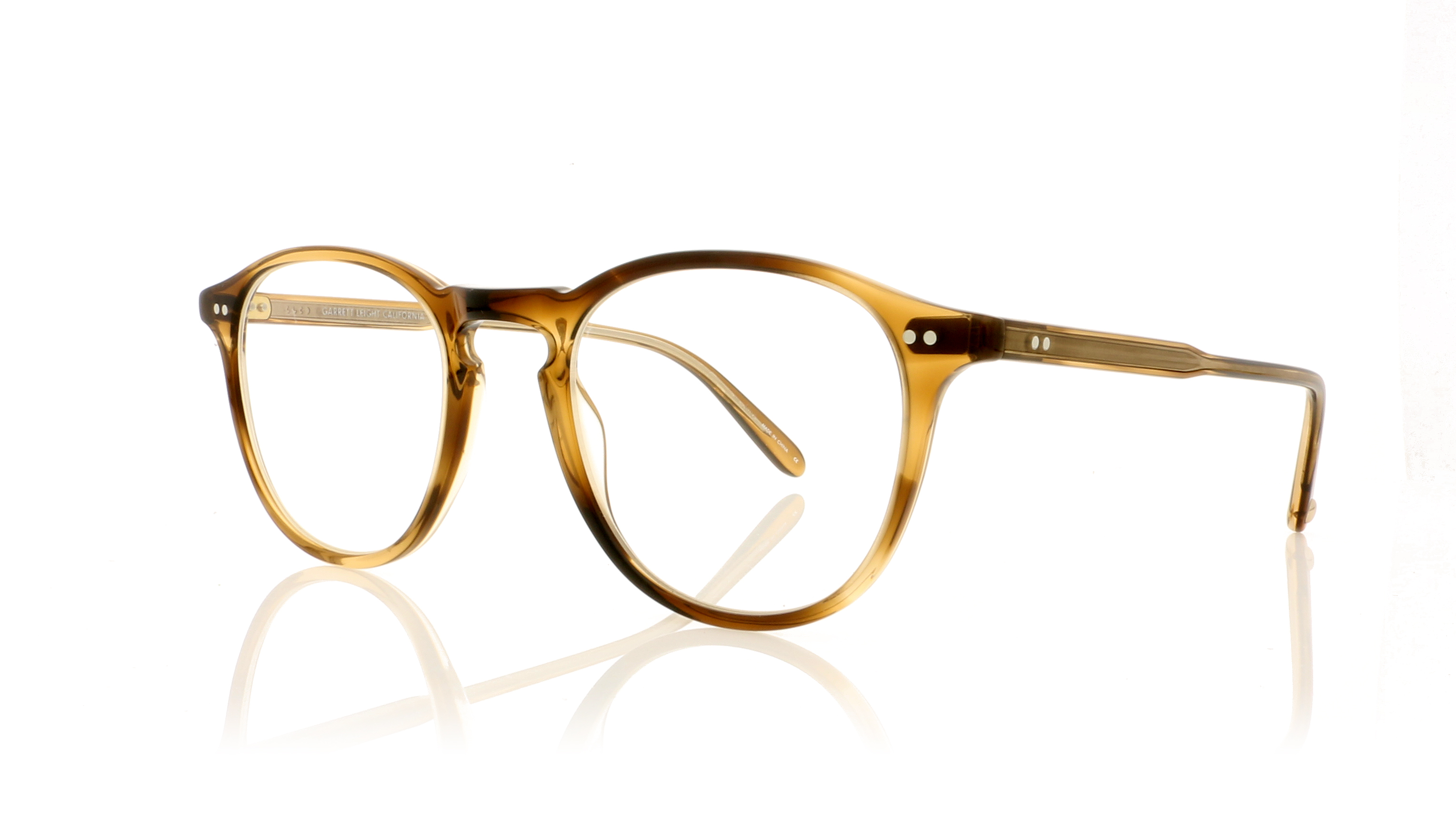 Garrett Leight Hampton 1001 Khaki Tortoise KHT Glasses