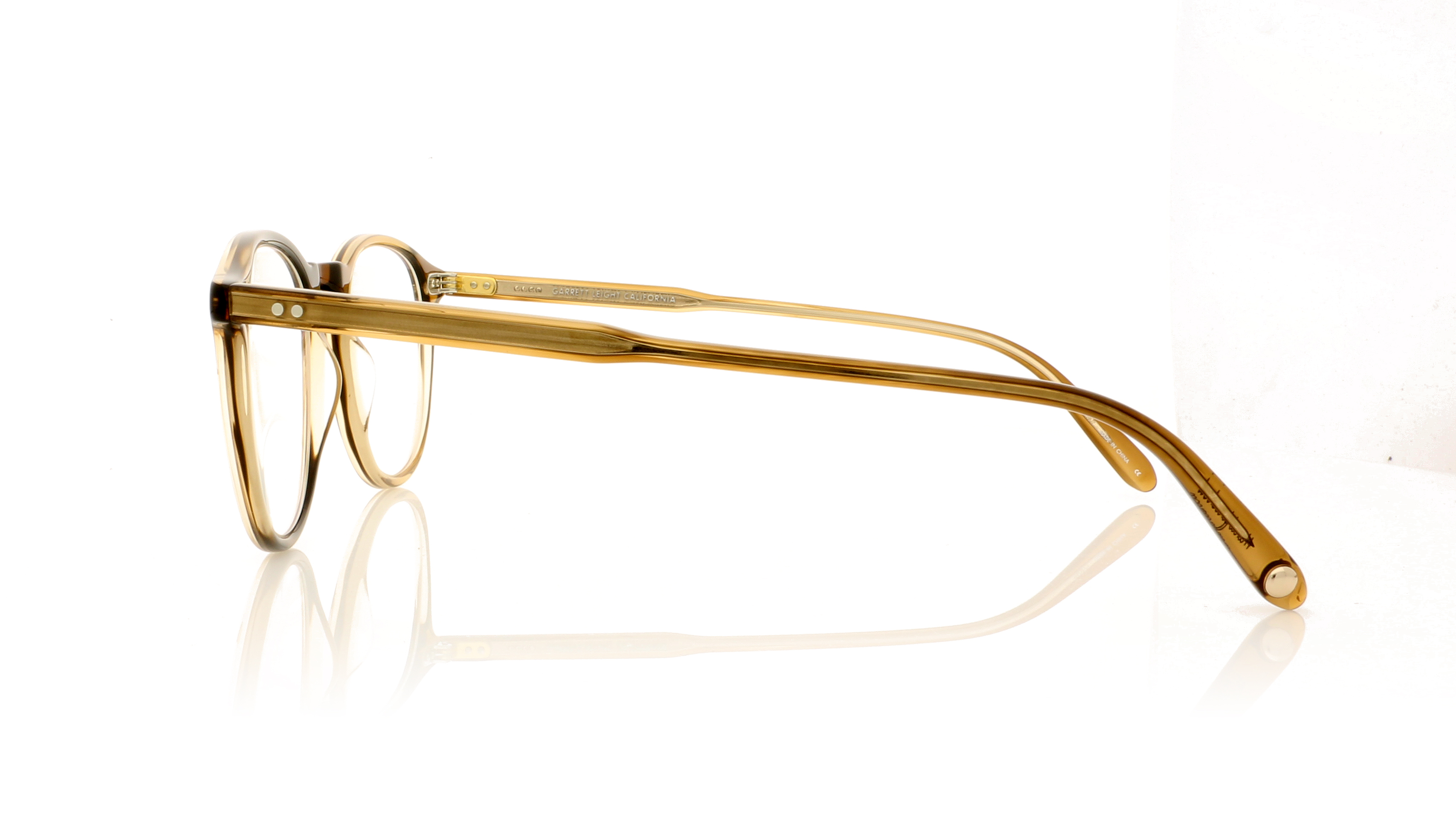 Garrett Leight Hampton 1001 Khaki Tortoise KHT Glasses