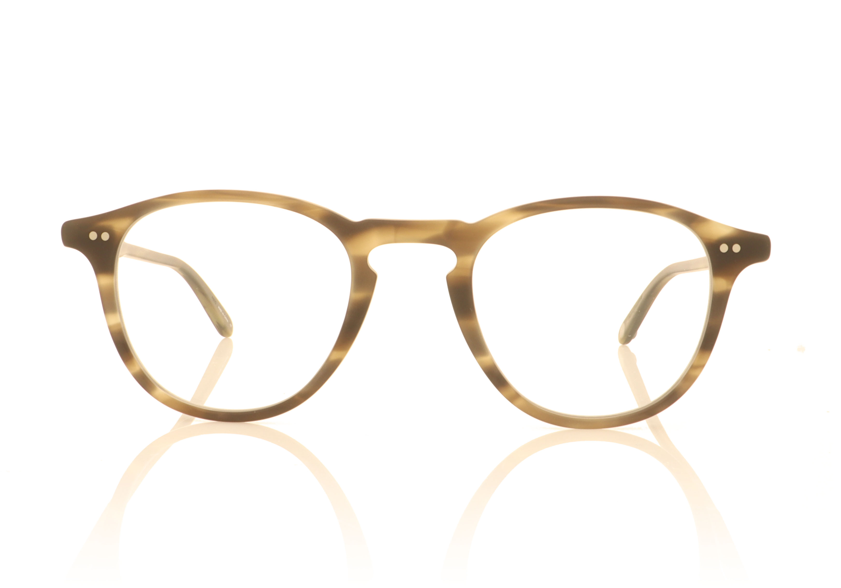 Garrett Leight Hampton 1001 Matte Kodiak Tortoise MKOT Glasses