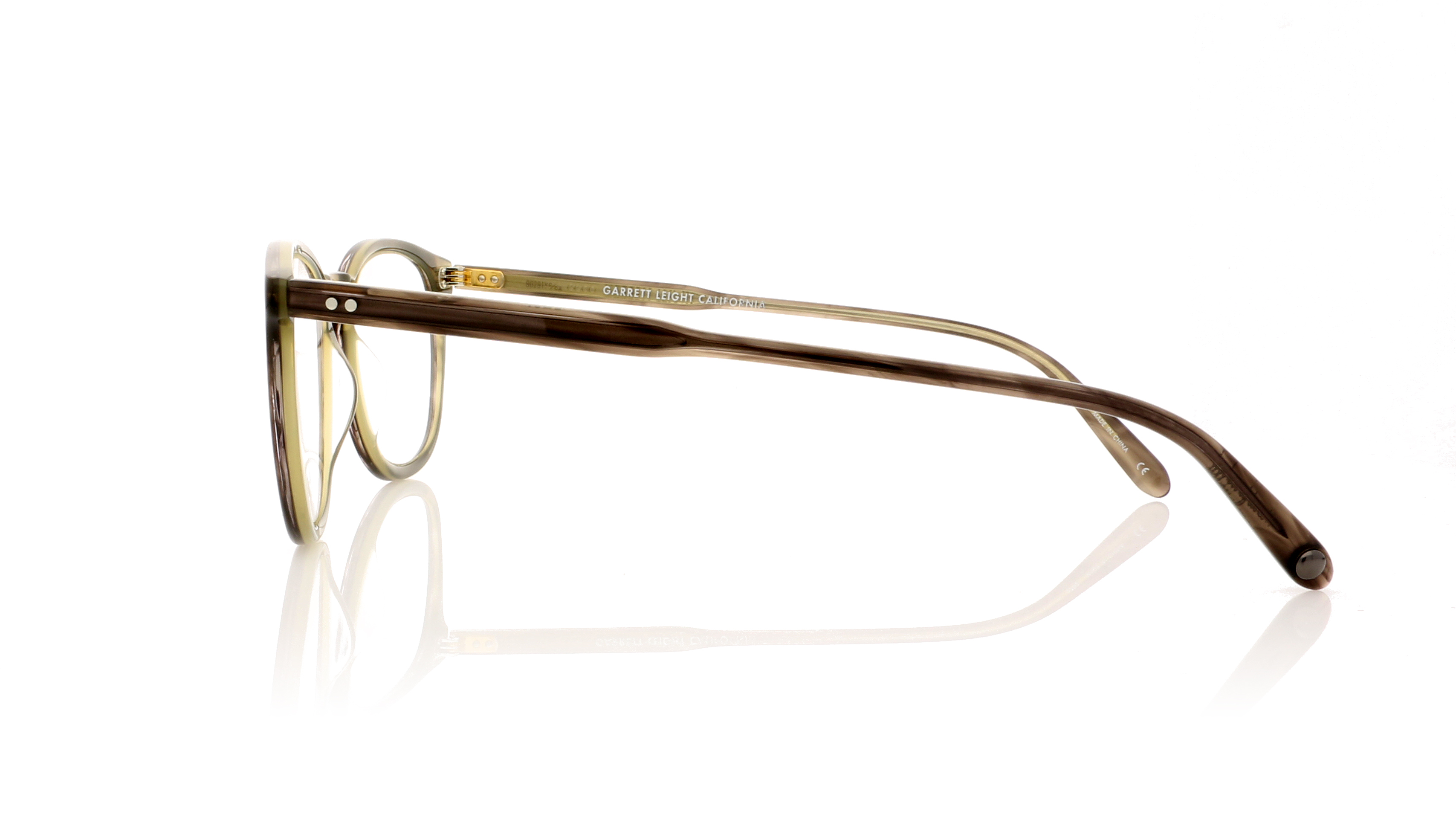 Garrett Leight Kinney 1007 G.I Tortoise Laminate GITL Glasses