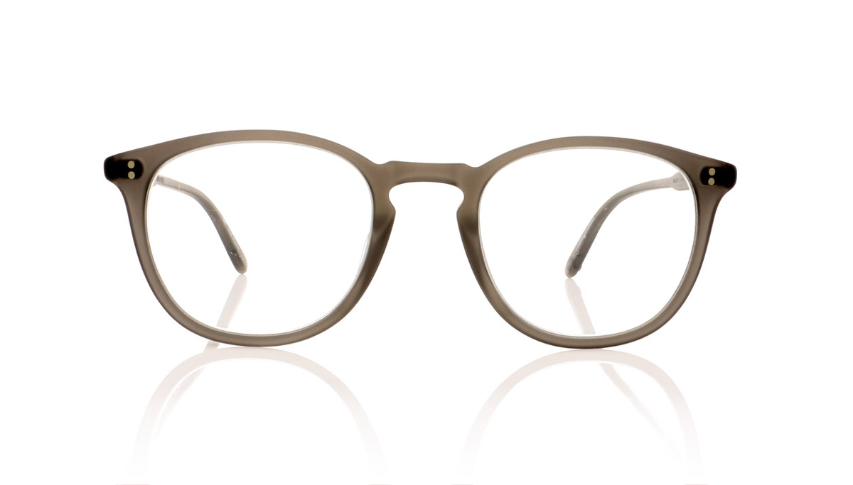 Garrett Leight Kinney 1007 Matte Grey Crystal MGCR Glasses