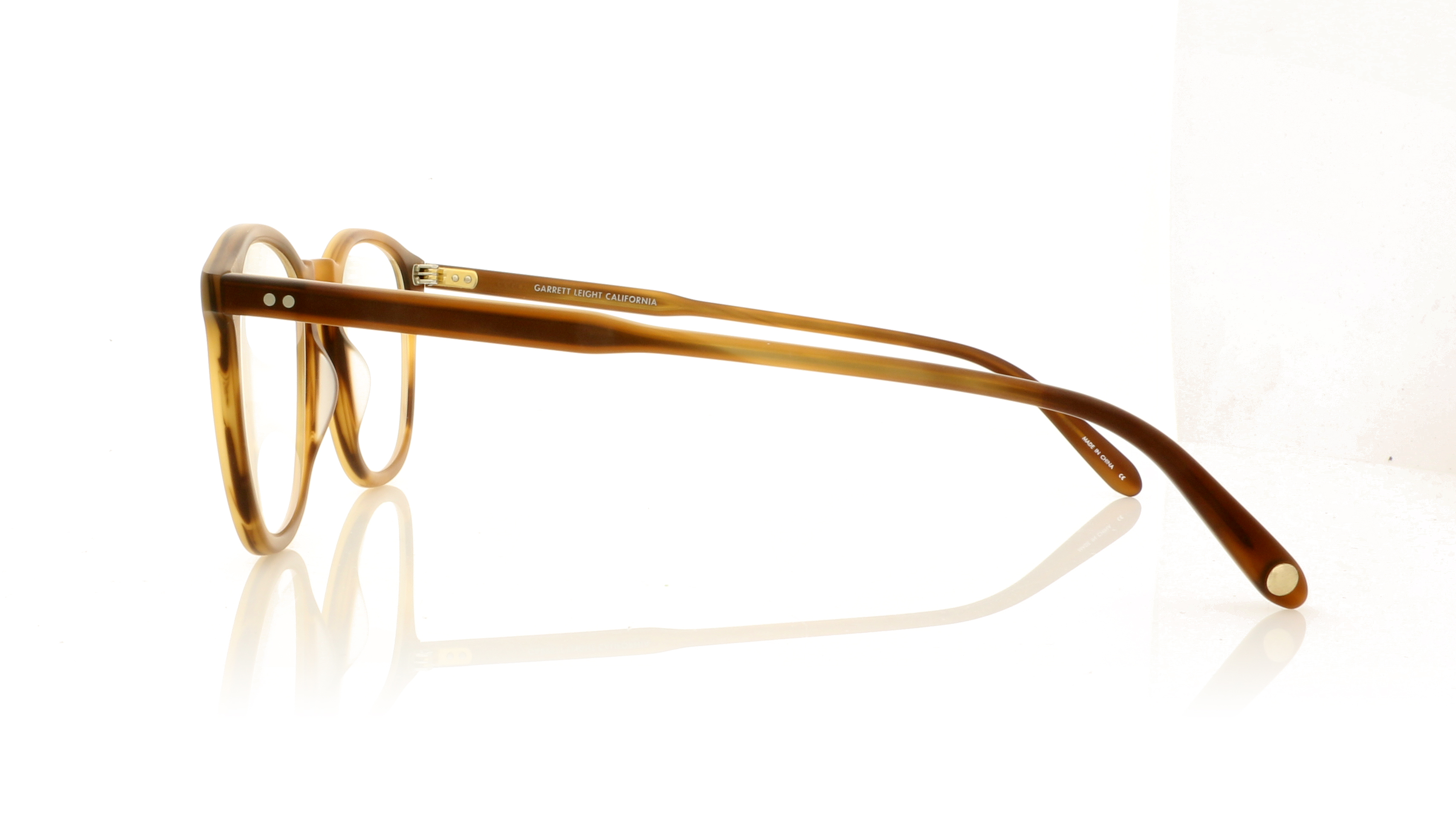 Garrett Leight Kinney 1007 Matte True Demi MTD Glasses