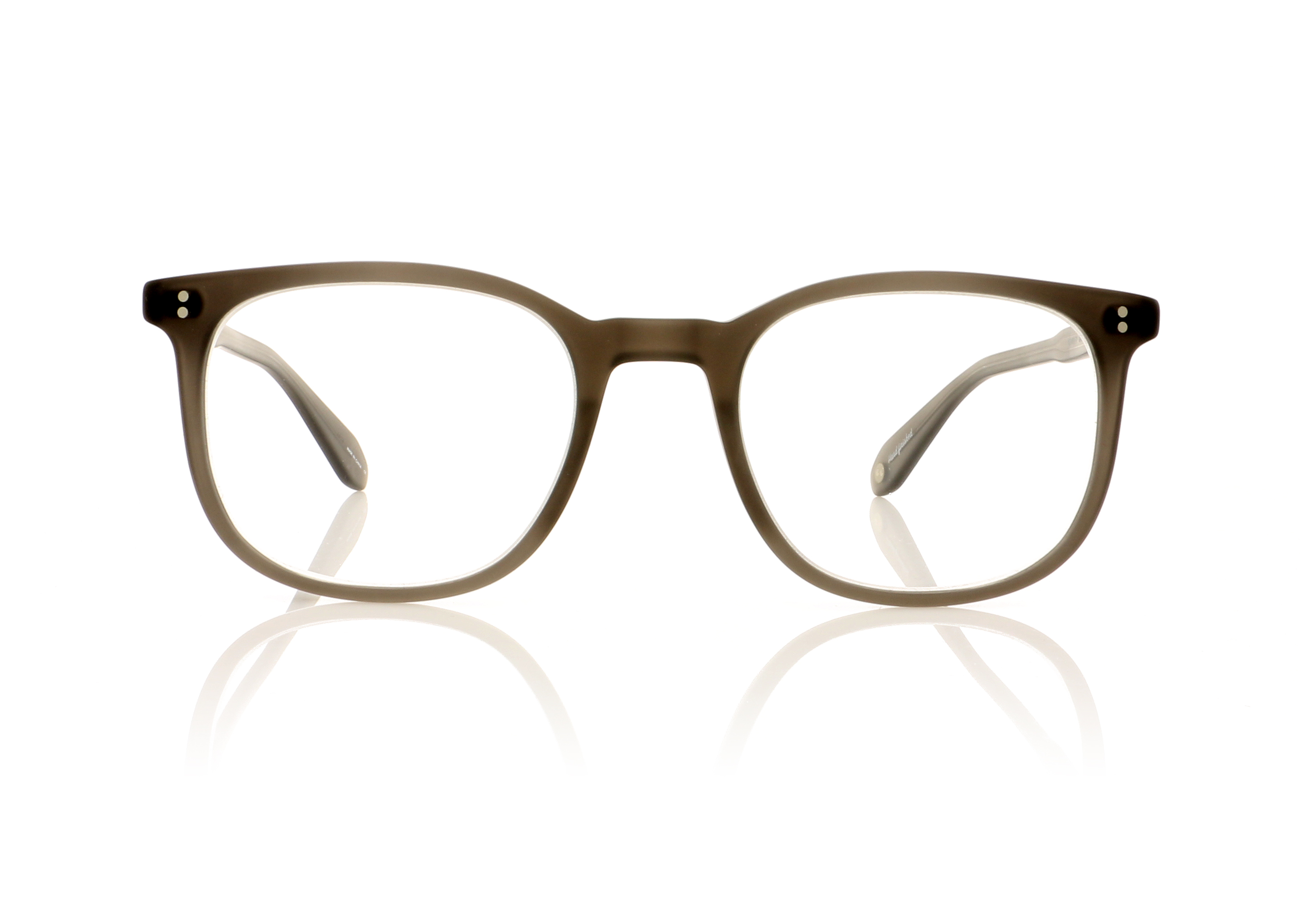 Garrett Leight Bentley 1036 Matte grey crystal MGCR Glasses