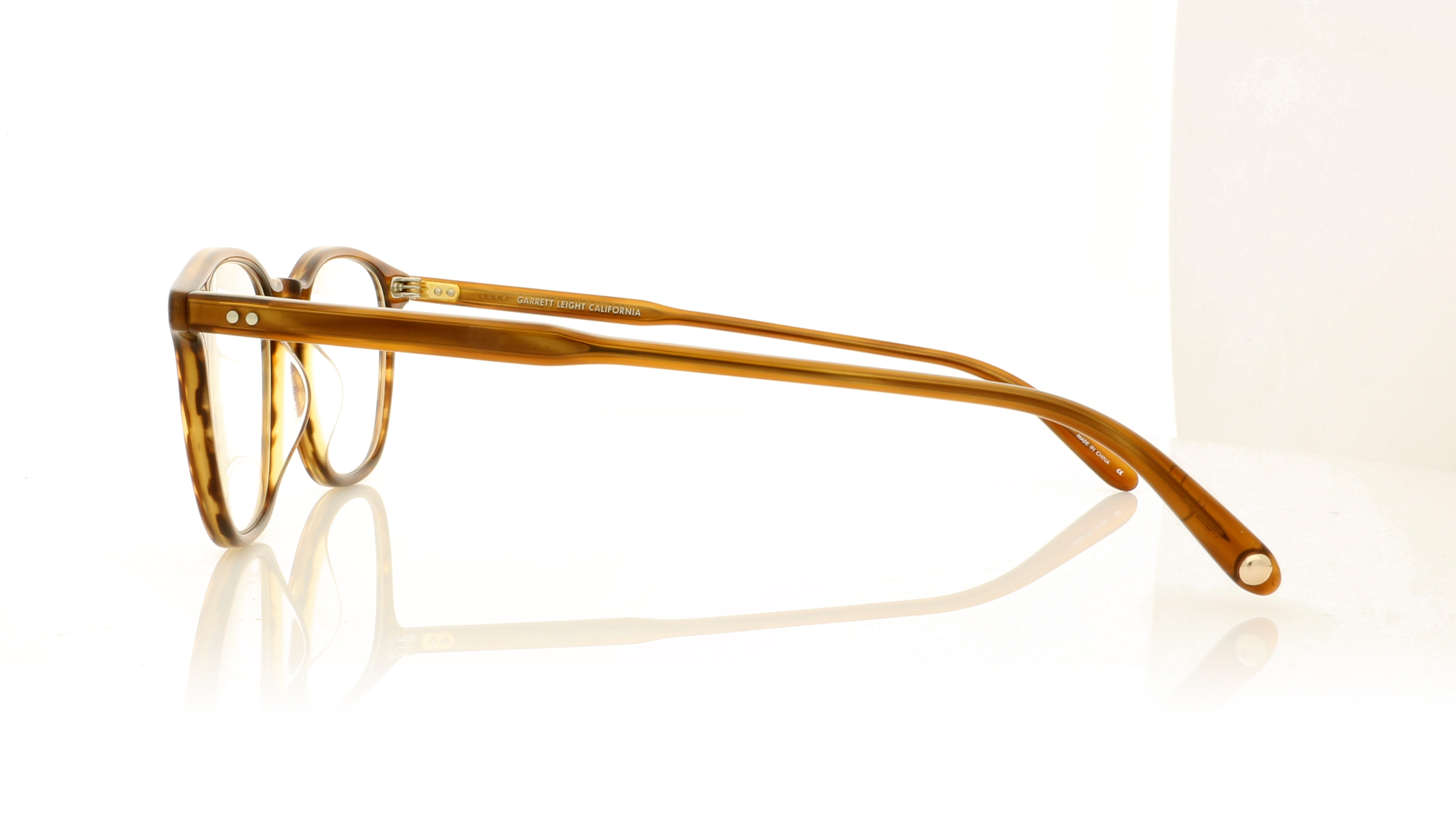 Garrett Leight Clark 1049 Demi Blonde DB Glasses