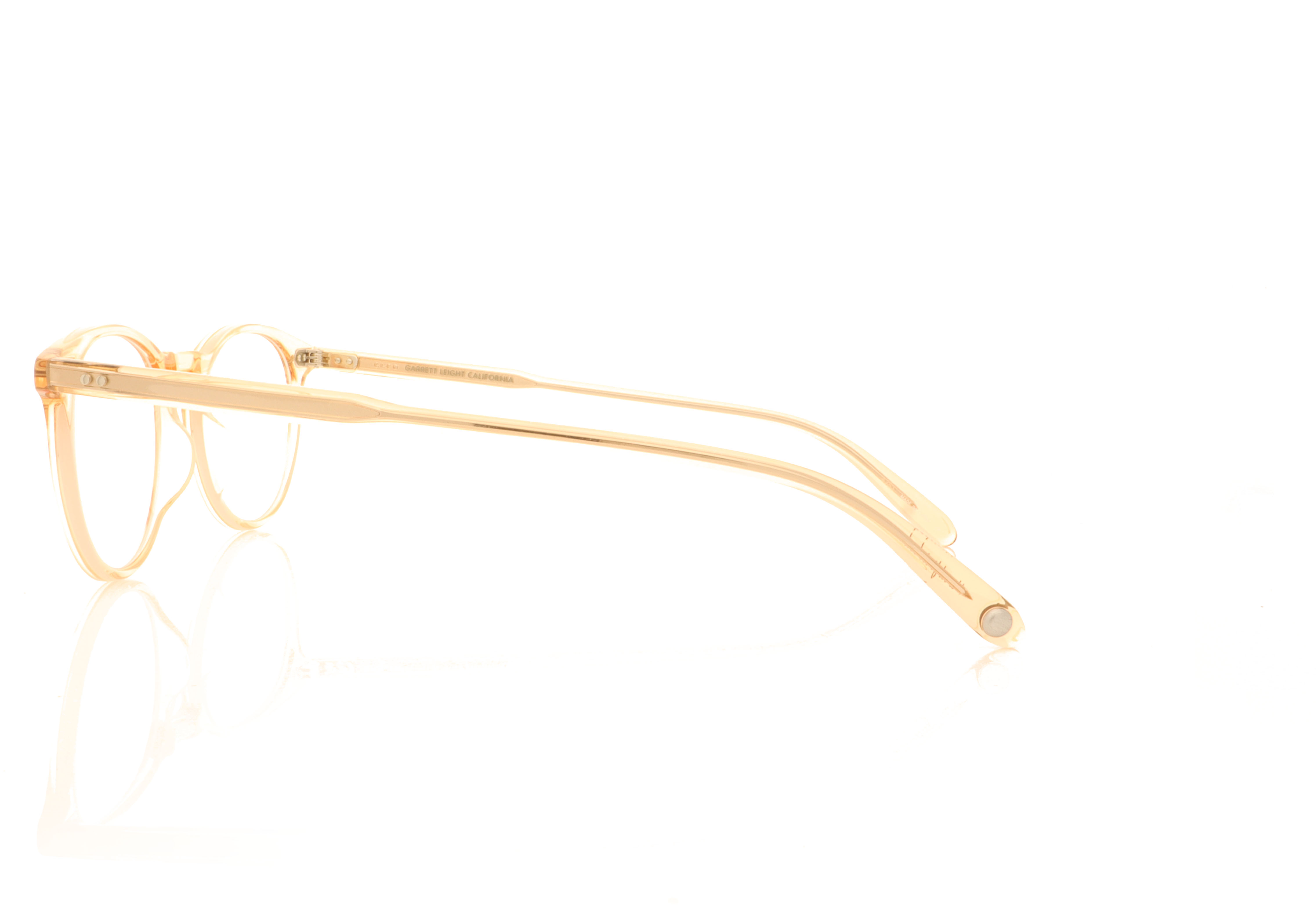 Garrett Leight Winward 1050 Pink Crystal PCY Glasses