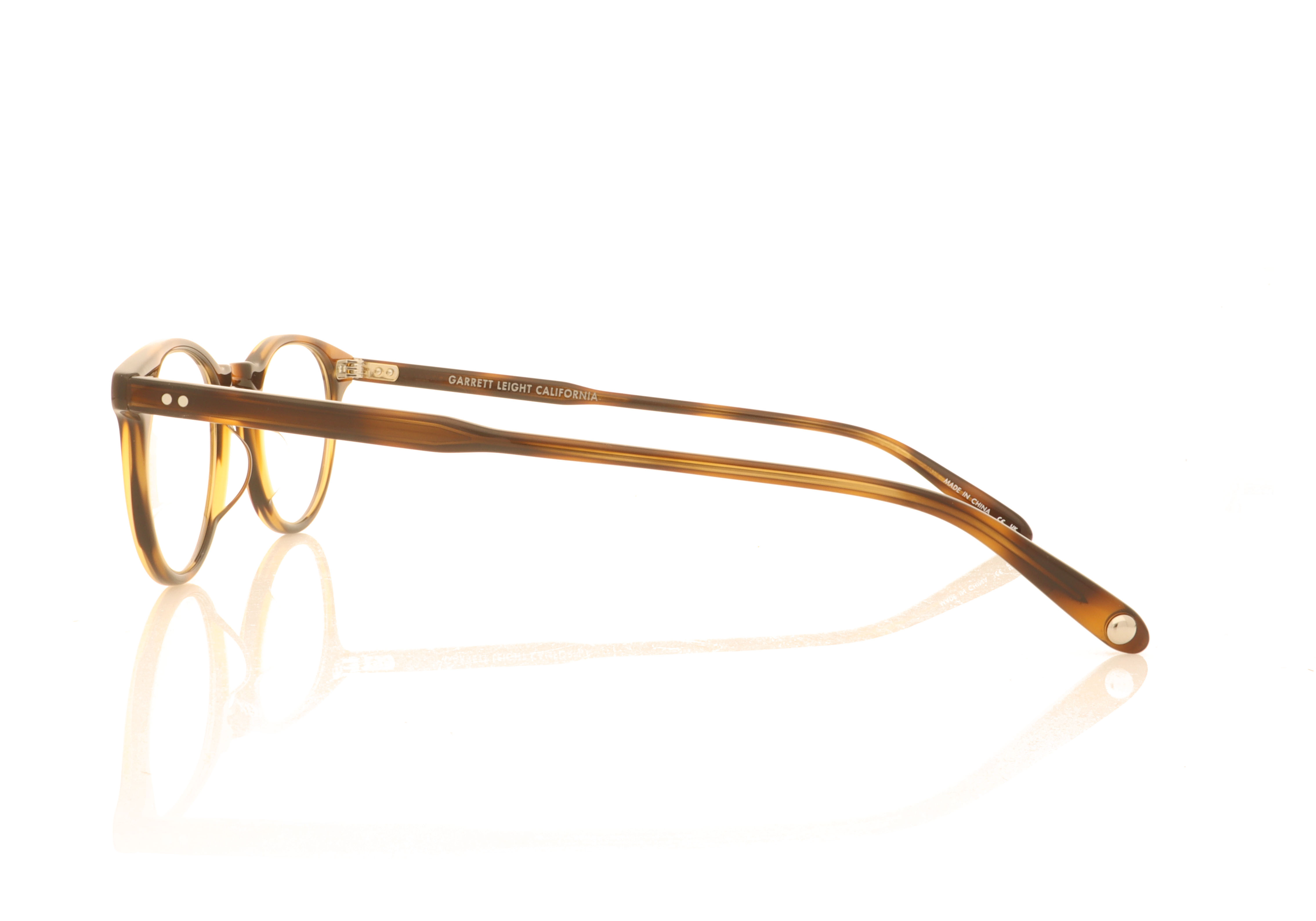 Garrett Leight Winward 1050 Spotted Brown SPBRNSH Glasses