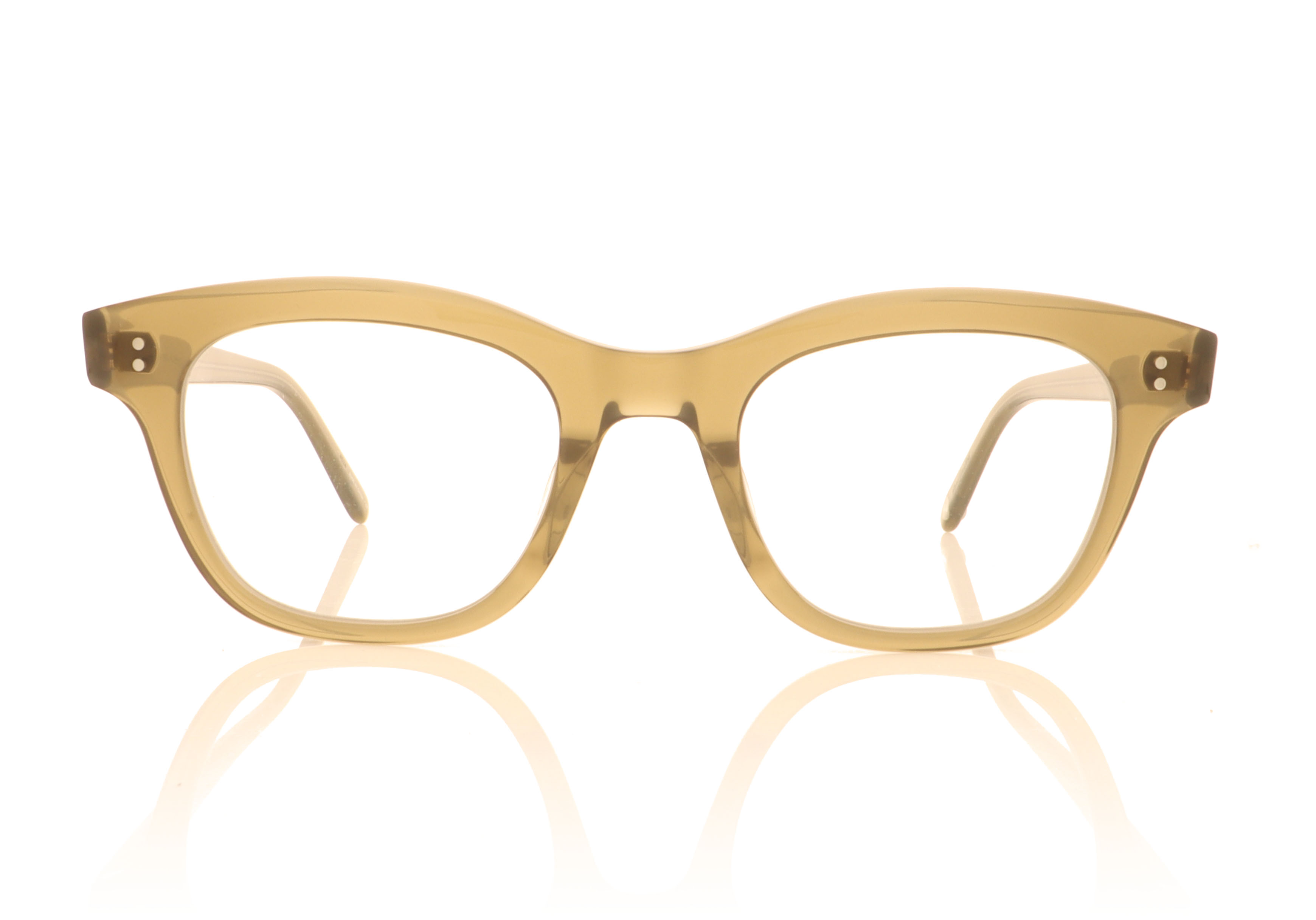 Garrett Leight Glyndon 1090 Olive OLIO Glasses