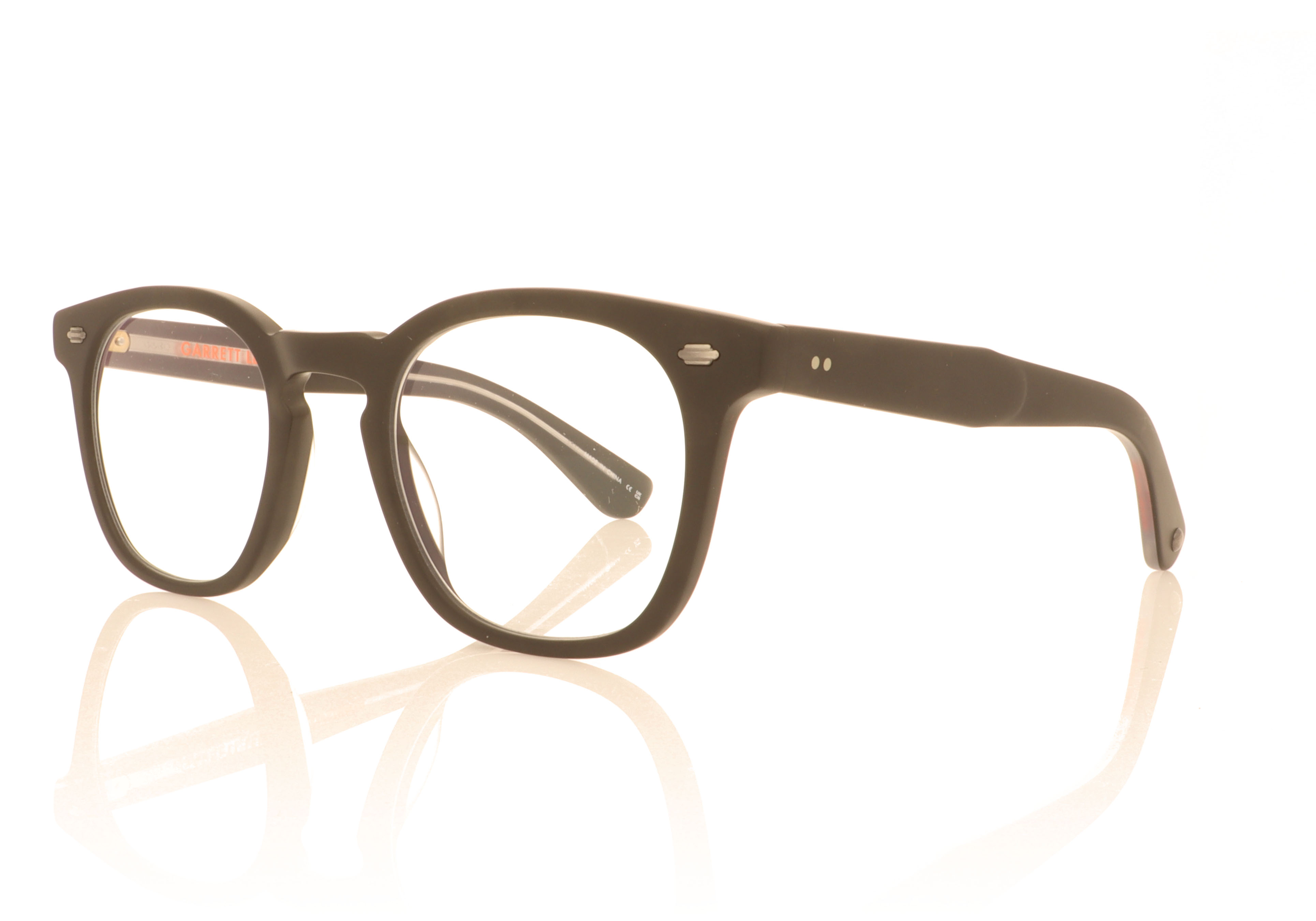 Garrett Leight Bryne Byrne Matte Black BIO MBK Glasses