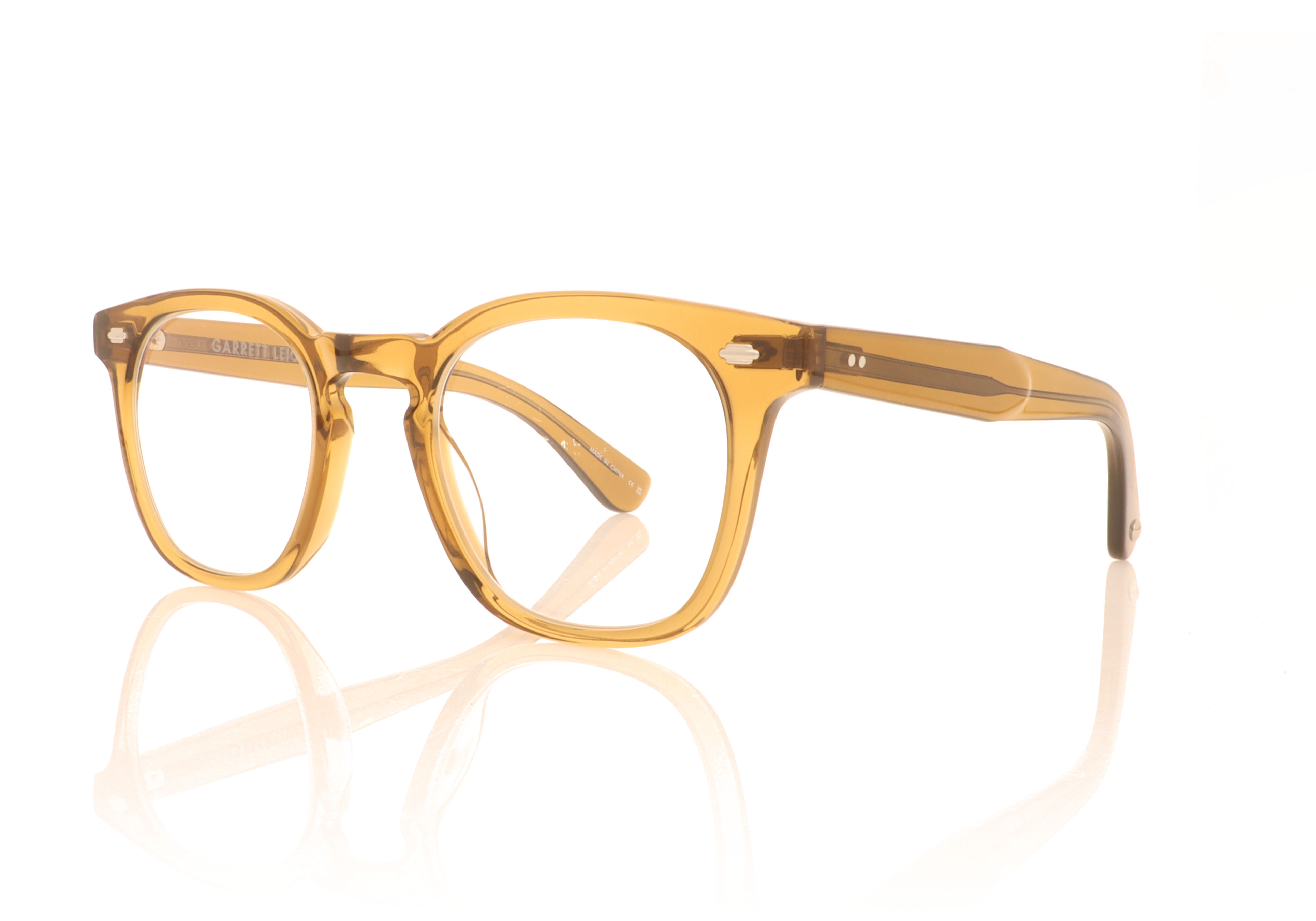 Garrett Leight Bryne Byrne Caramel C Glasses