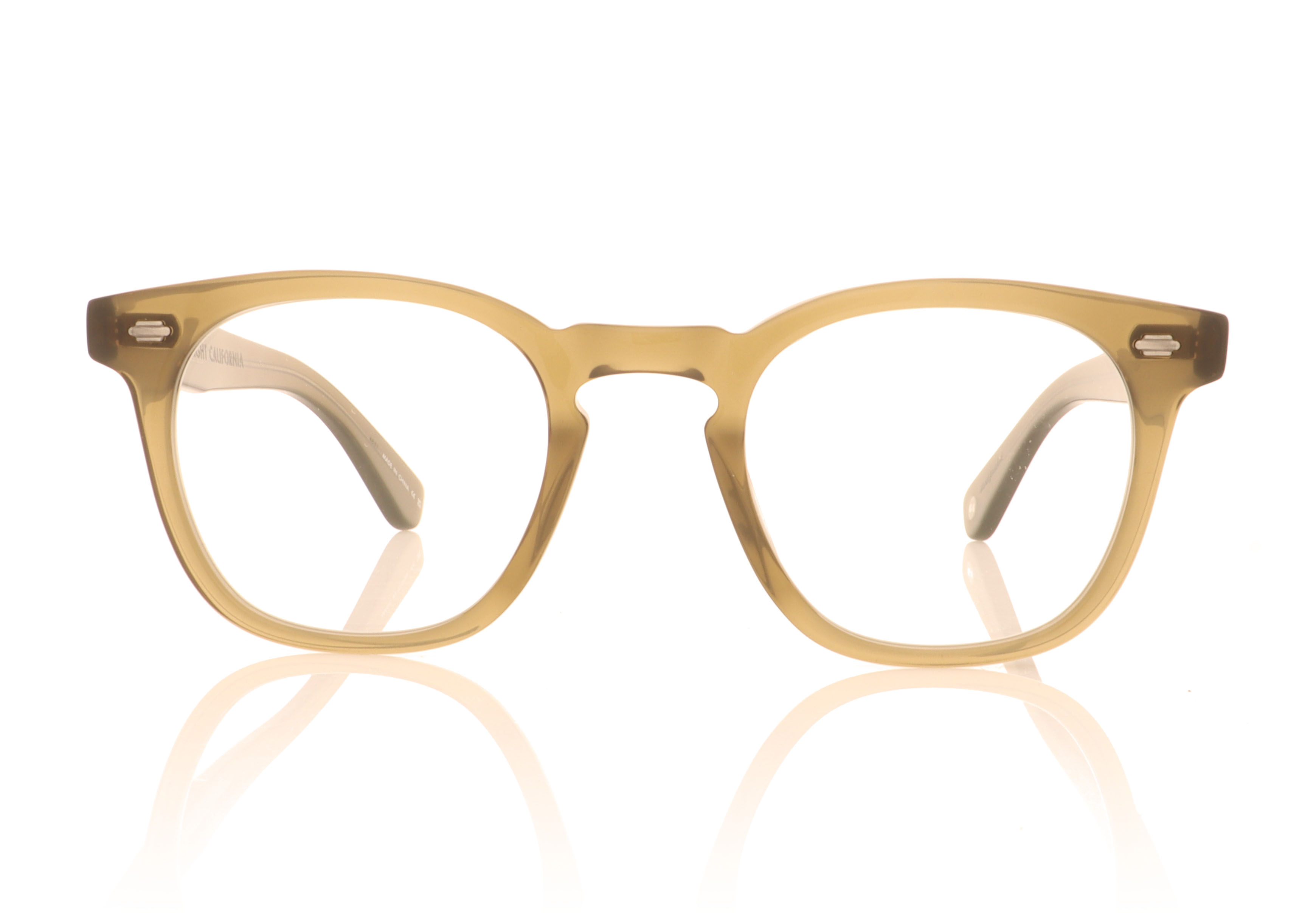 Garrett Leight Bryne Byrne Green OLIO Glasses