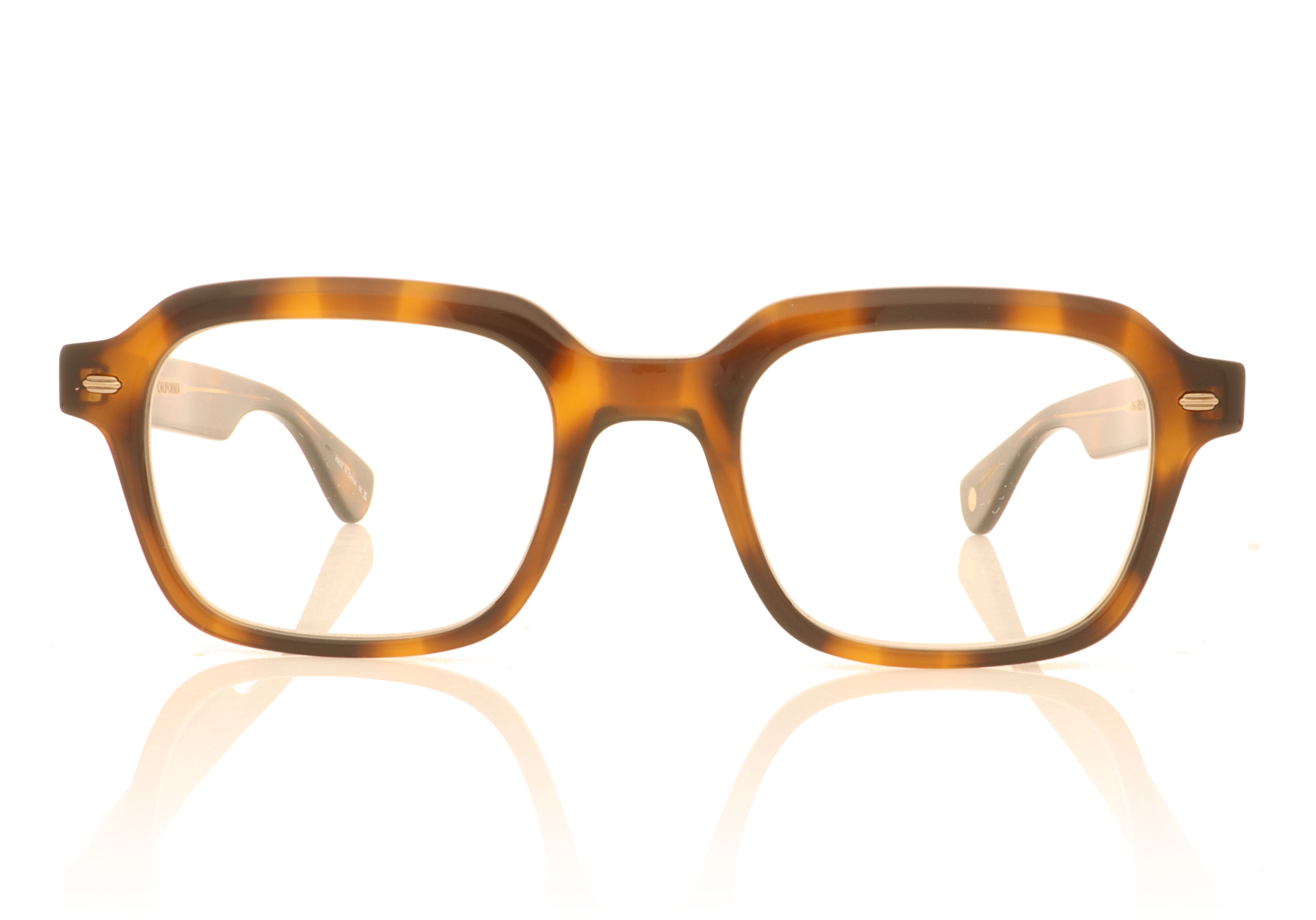 Garrett Leight OG Freddy P Spotted Shell SPBRNSH Glasses