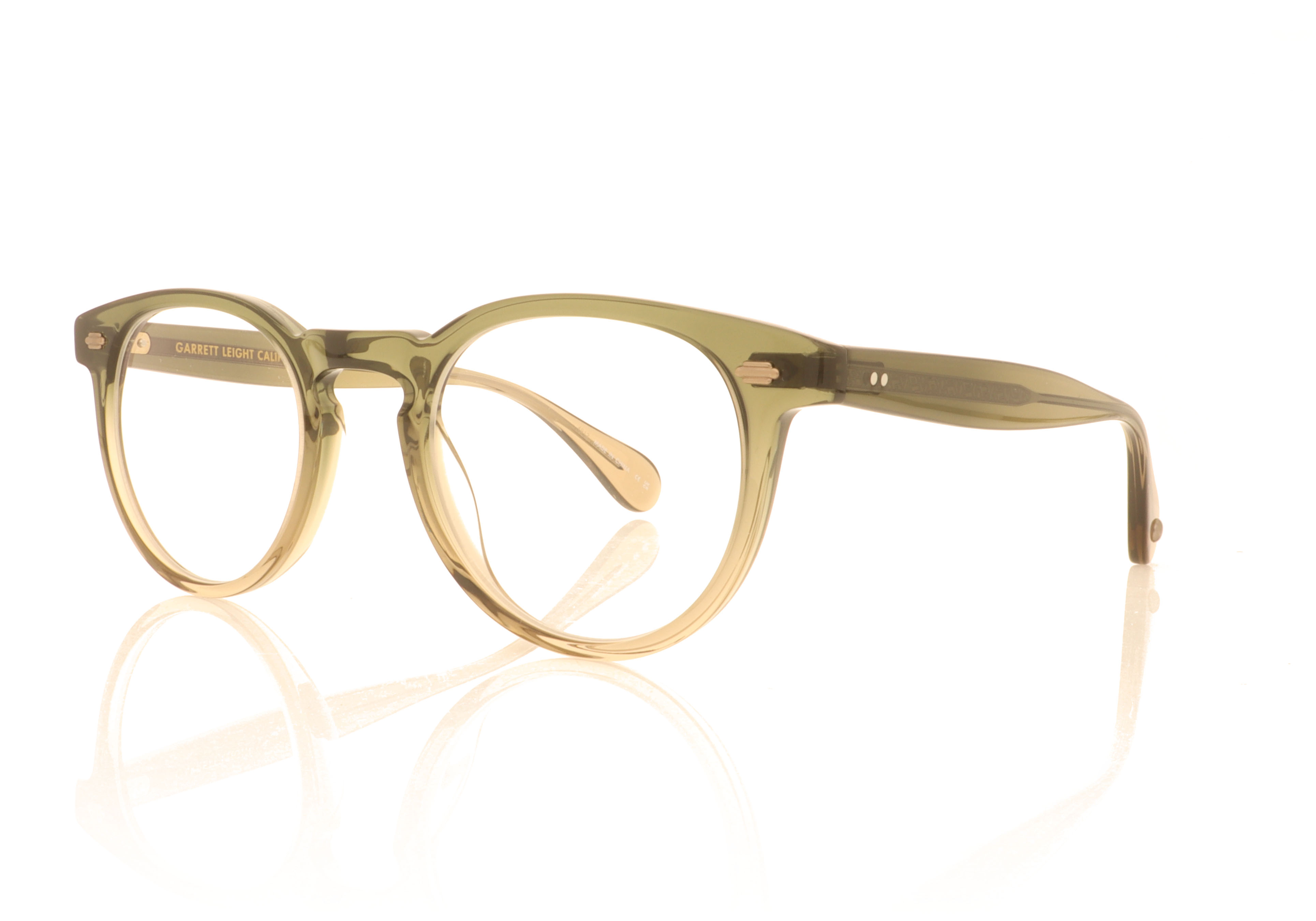 Garrett Leight Hercules 1123 Cyprus Fade CYPF Glasses