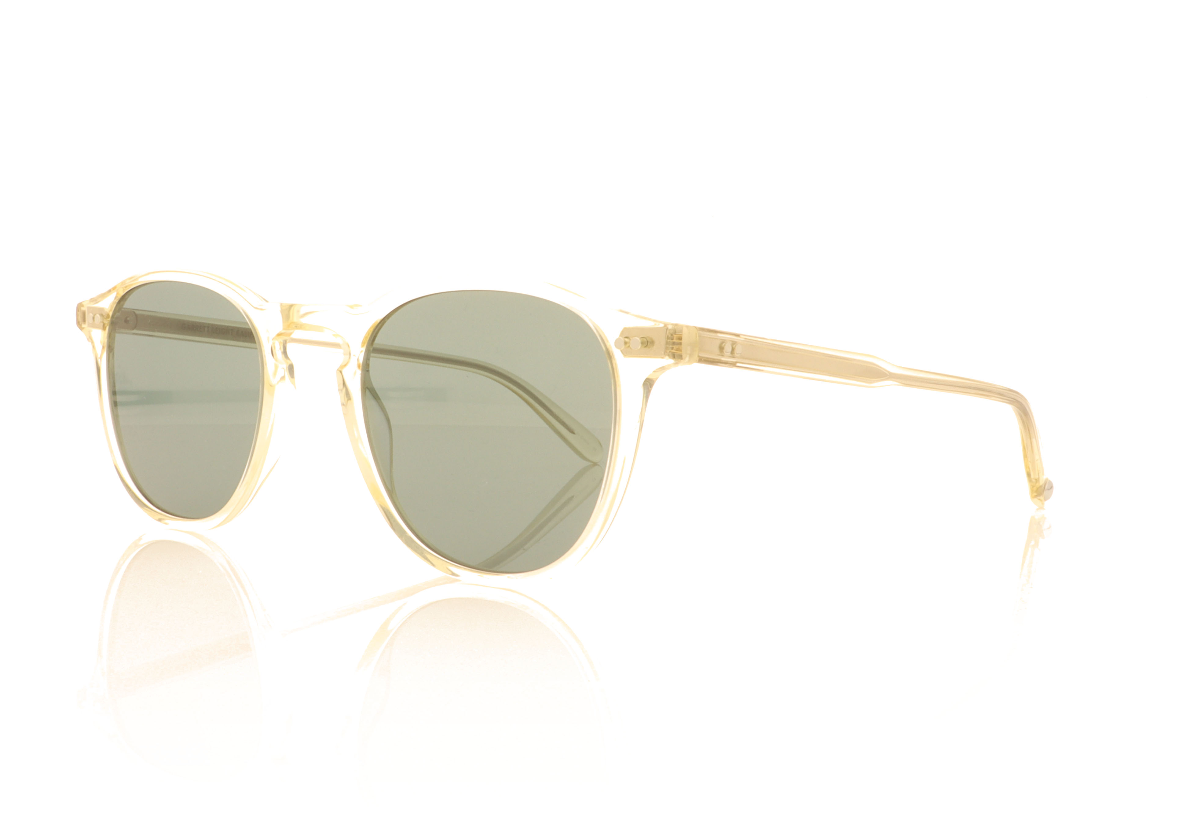 Garrett Leight Hampton 2001 Pure Glass PG Sunglasses