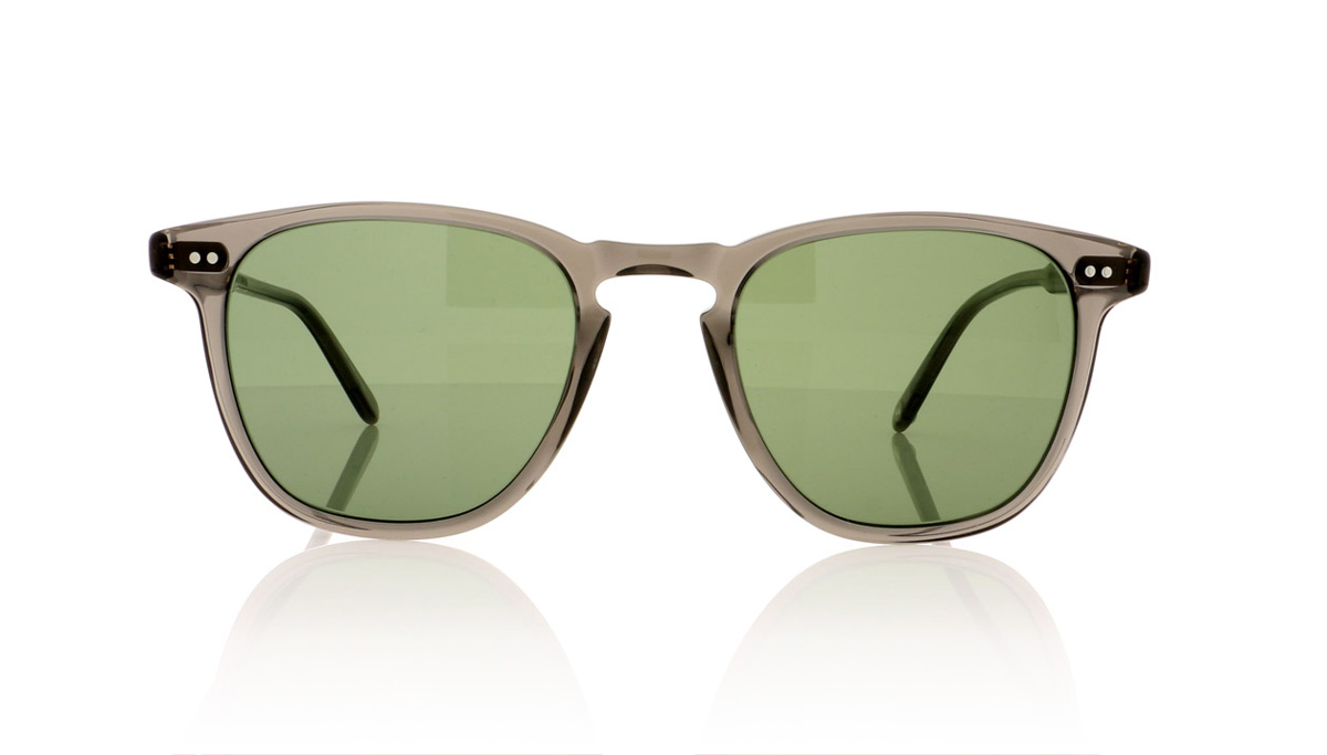 Garrett Leight Brooks 2002 Grey Crystal/Semi/Flat Pure G15 GCR/SPFG15 Sunglasses