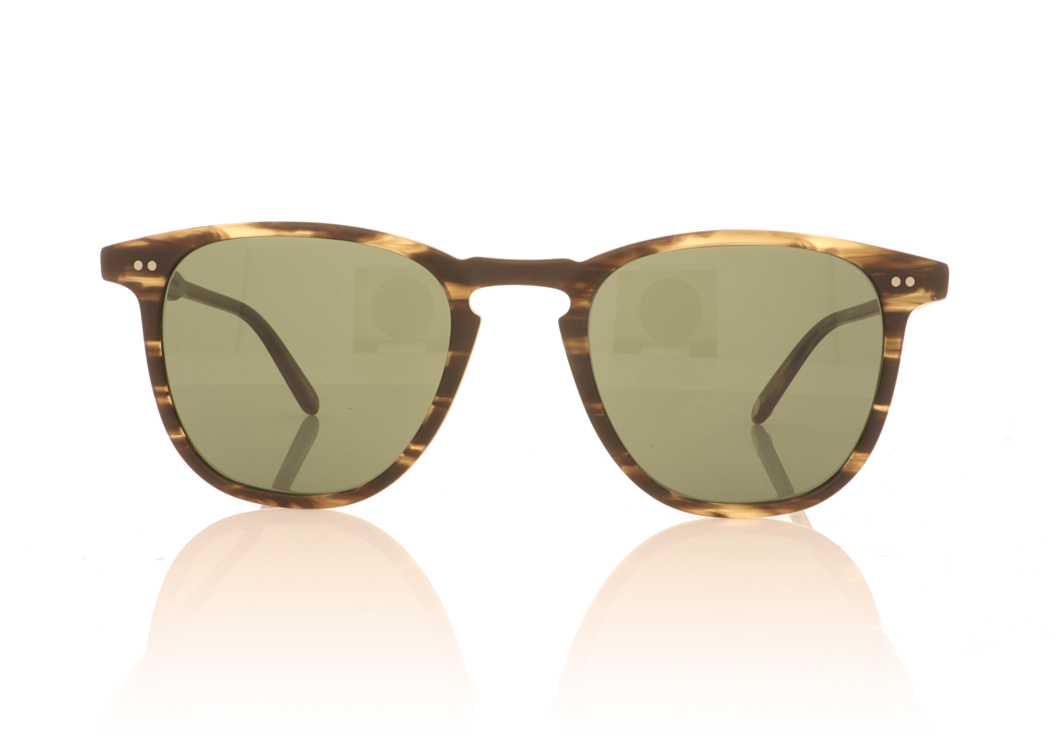 Garrett Leight Brooks 2002 Matte Storm Tortoise MSTMT/PG15 Sunglasses