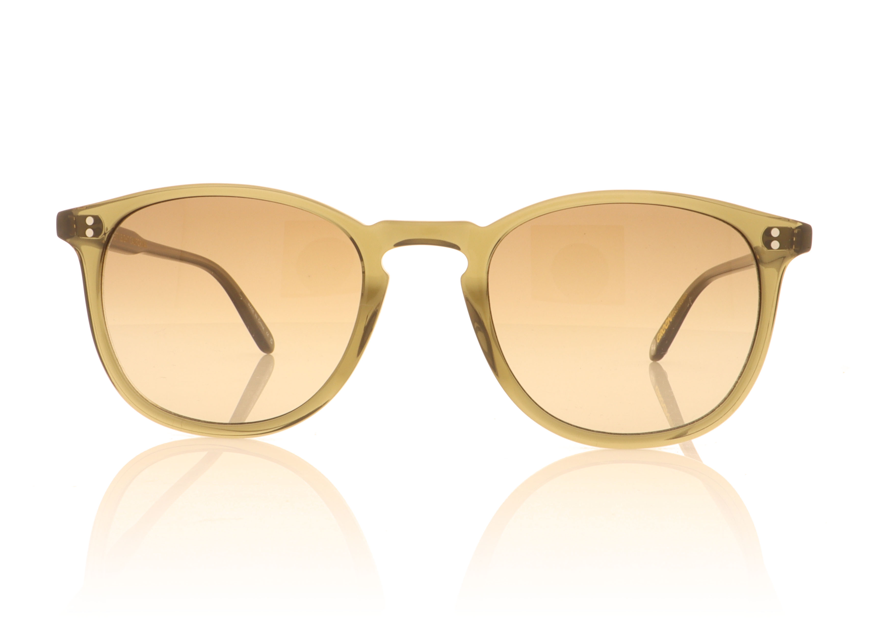 Garrett Leight Kinney 2007 Bio Deep Olive BIO DEOLV Sunglasses