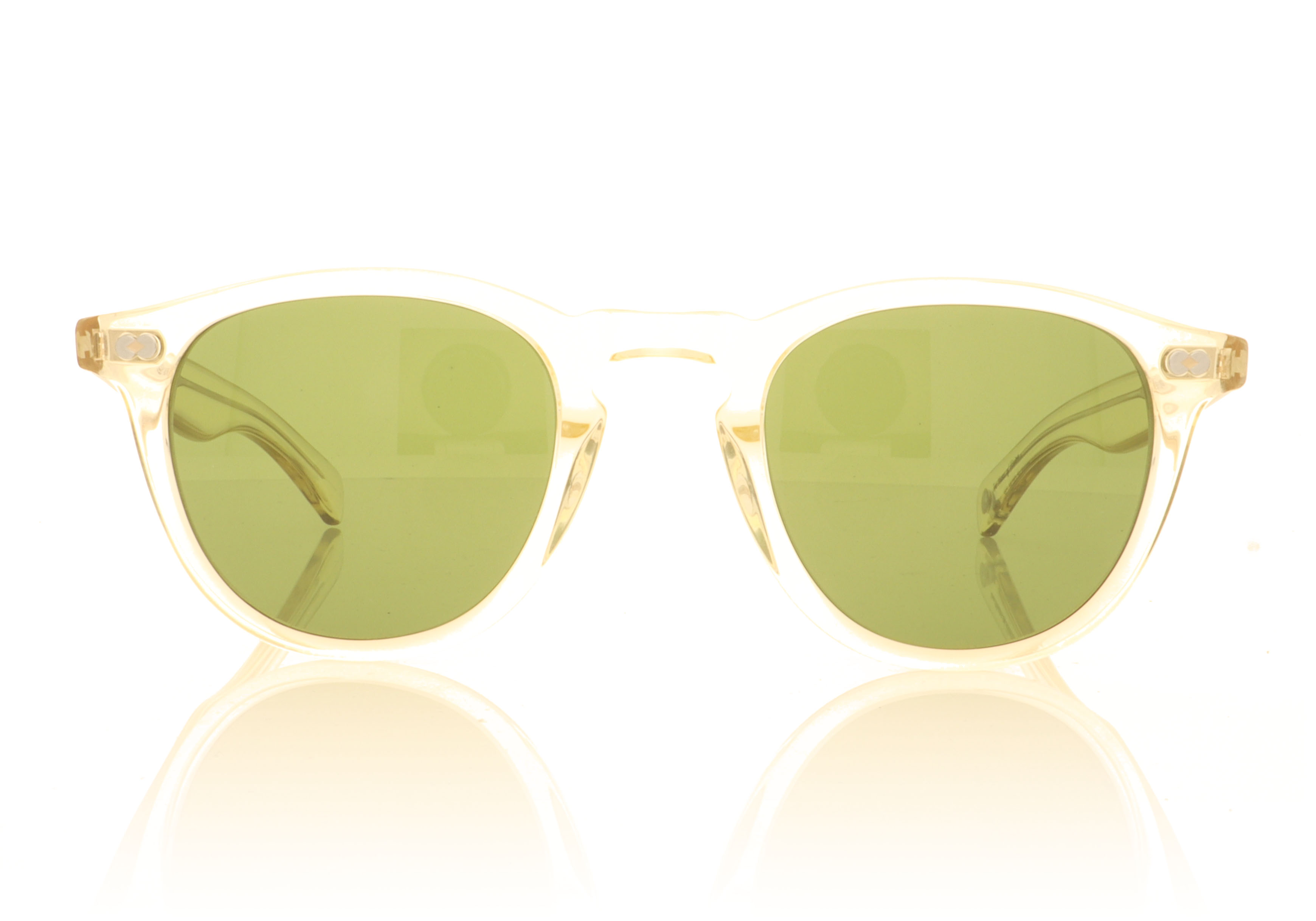 Garrett Leight Hampton X 2082 Hampton X Pure Glass Pure Green Sunglasses